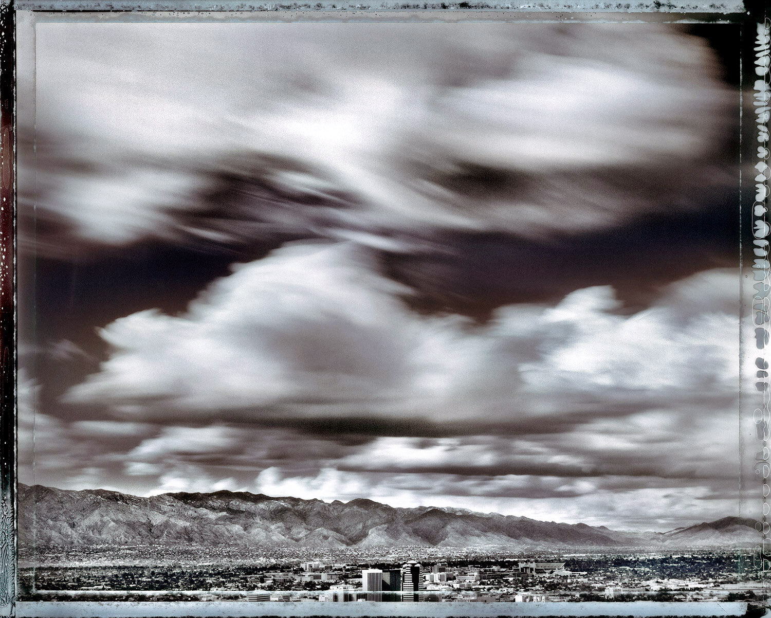 Stormclouds over Tucson #4, view from A-Mountain