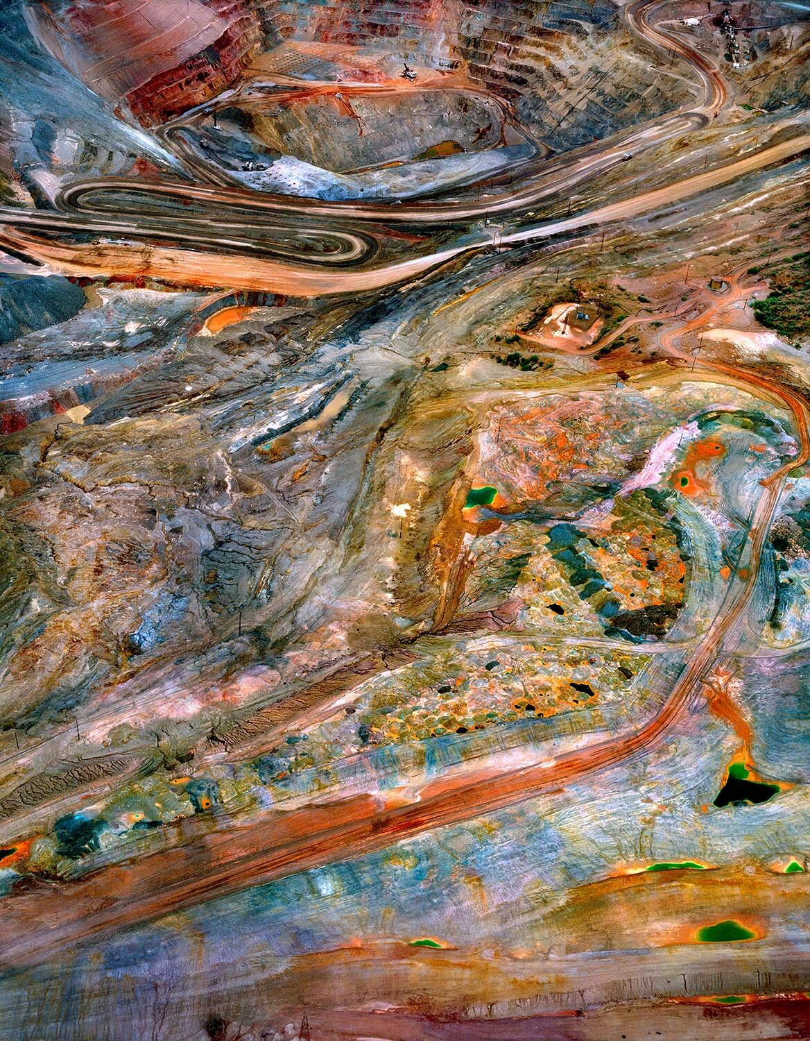Copper Mine Abstraction #8, Ray Mine, AZ