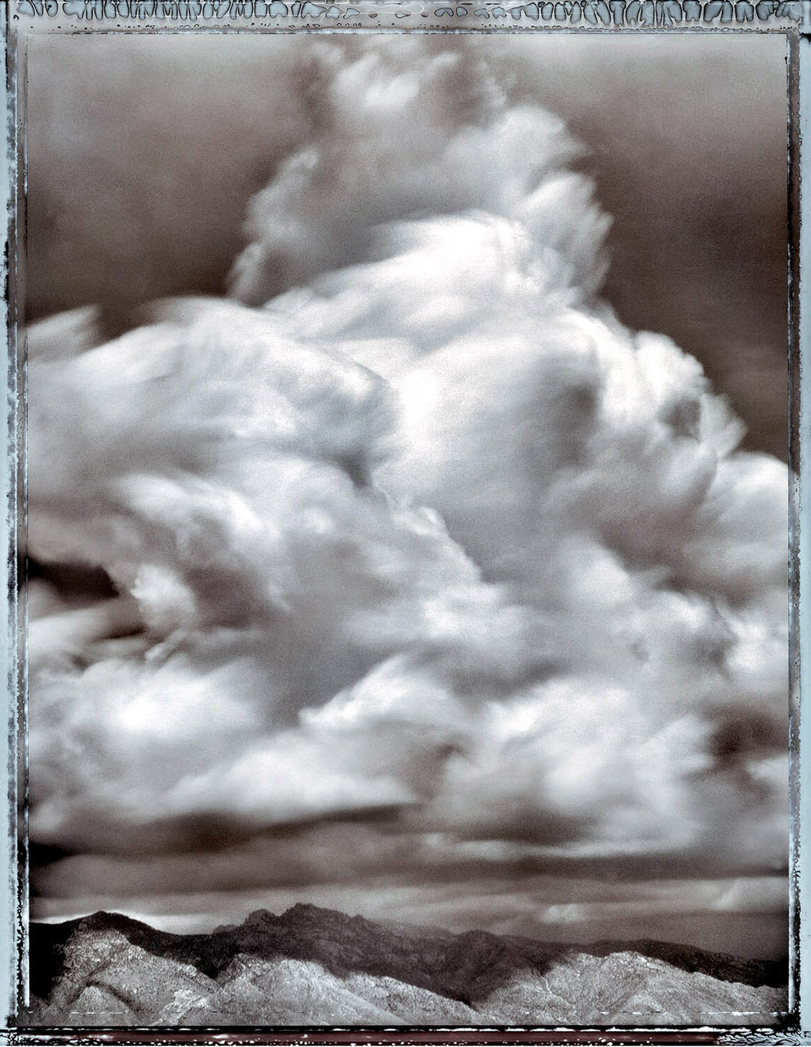 Cloud # 100, Stormcloud Building over the Catalinas, Tucson, AZ