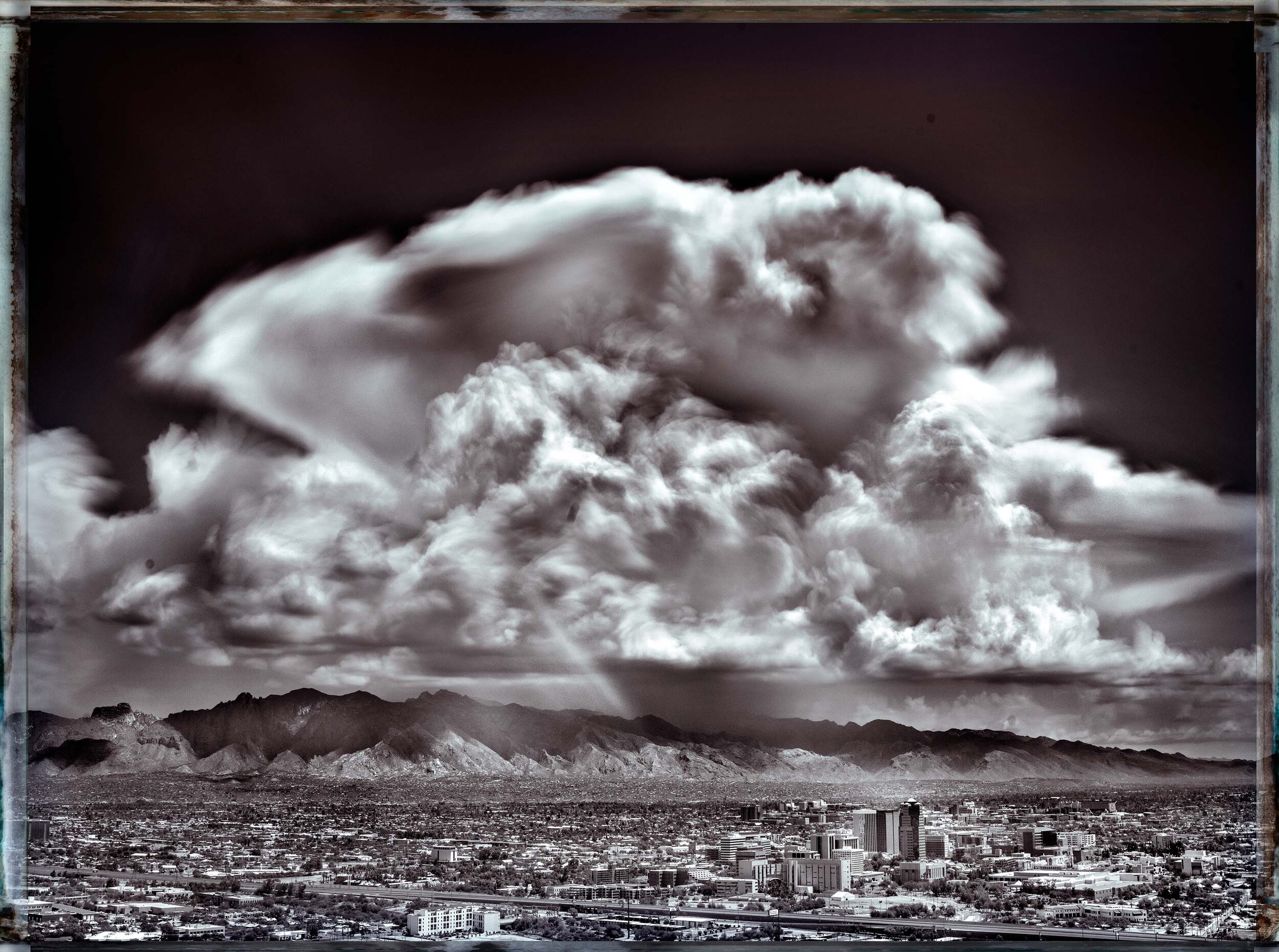 Thunderhead over Tucson #562, from A-Mountain