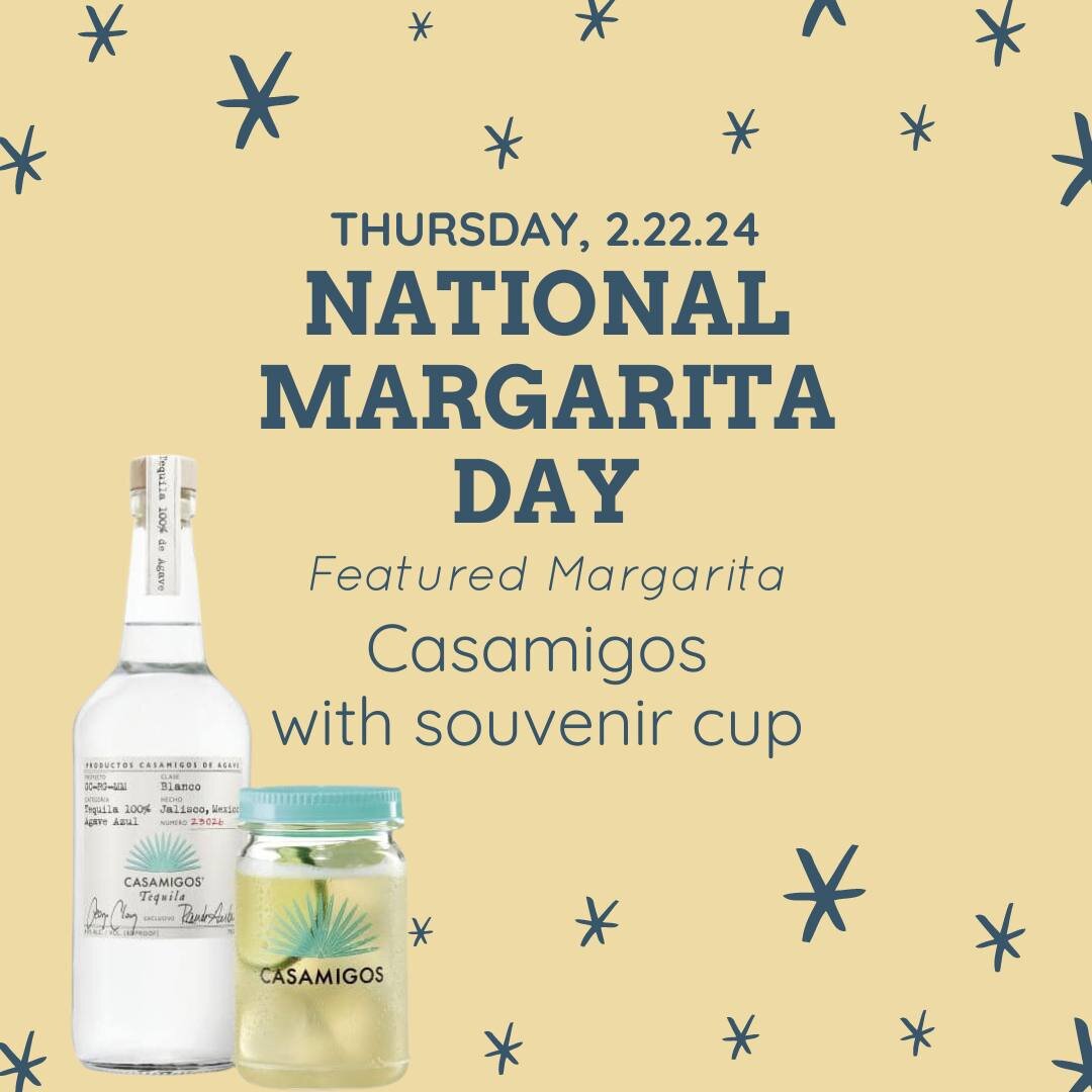 THURSDAY is National Margarita Day! We will be passing out freebies and samples of Herradura Tequila from 6 to 8pm. COME CELEBRATE WITH US! 💃💃💃