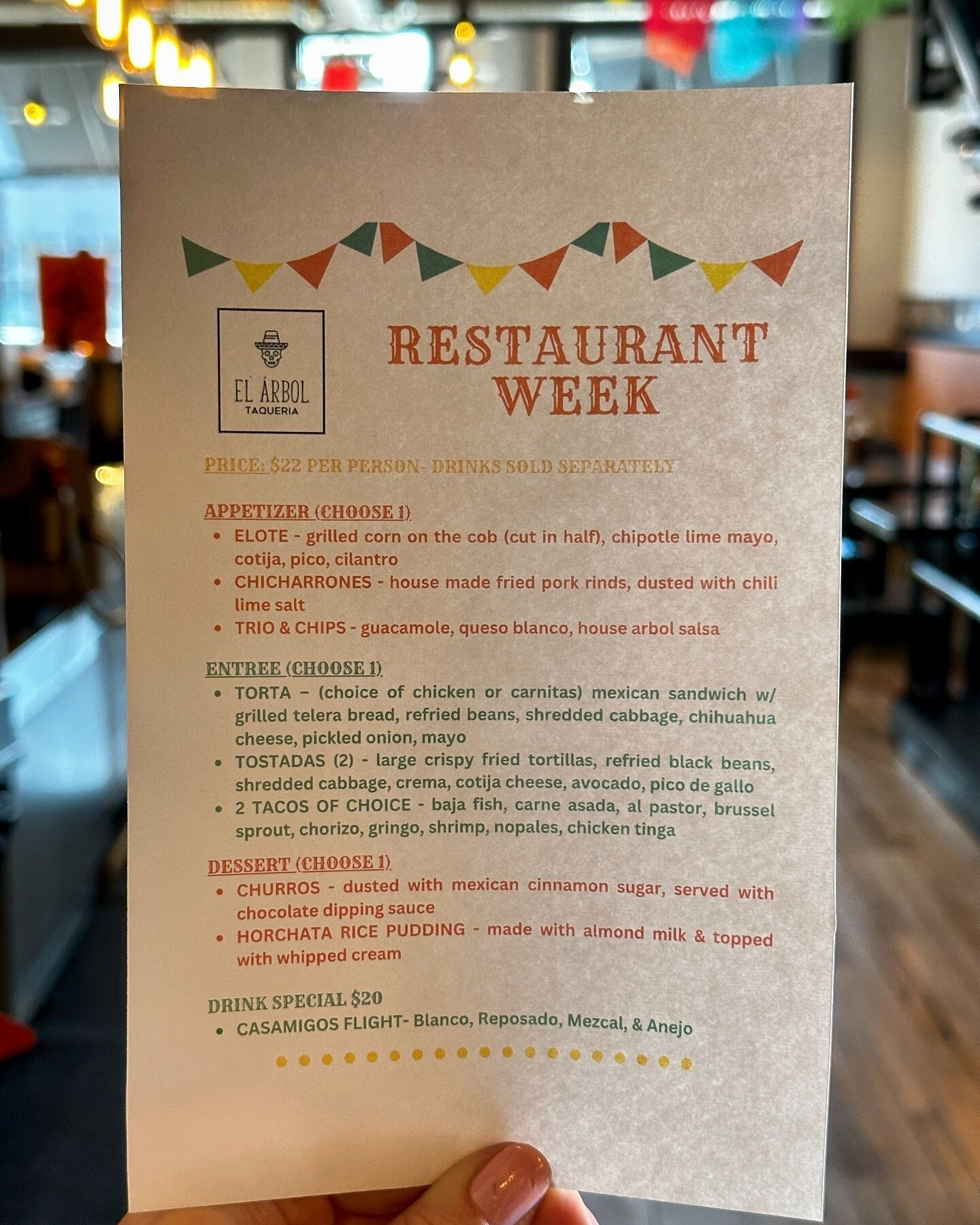 RESTAURANT WEEK in Brighton is happening this week! Come check out our specials. We have featured a retired menu item 💃🏼💃🏼💃🏼