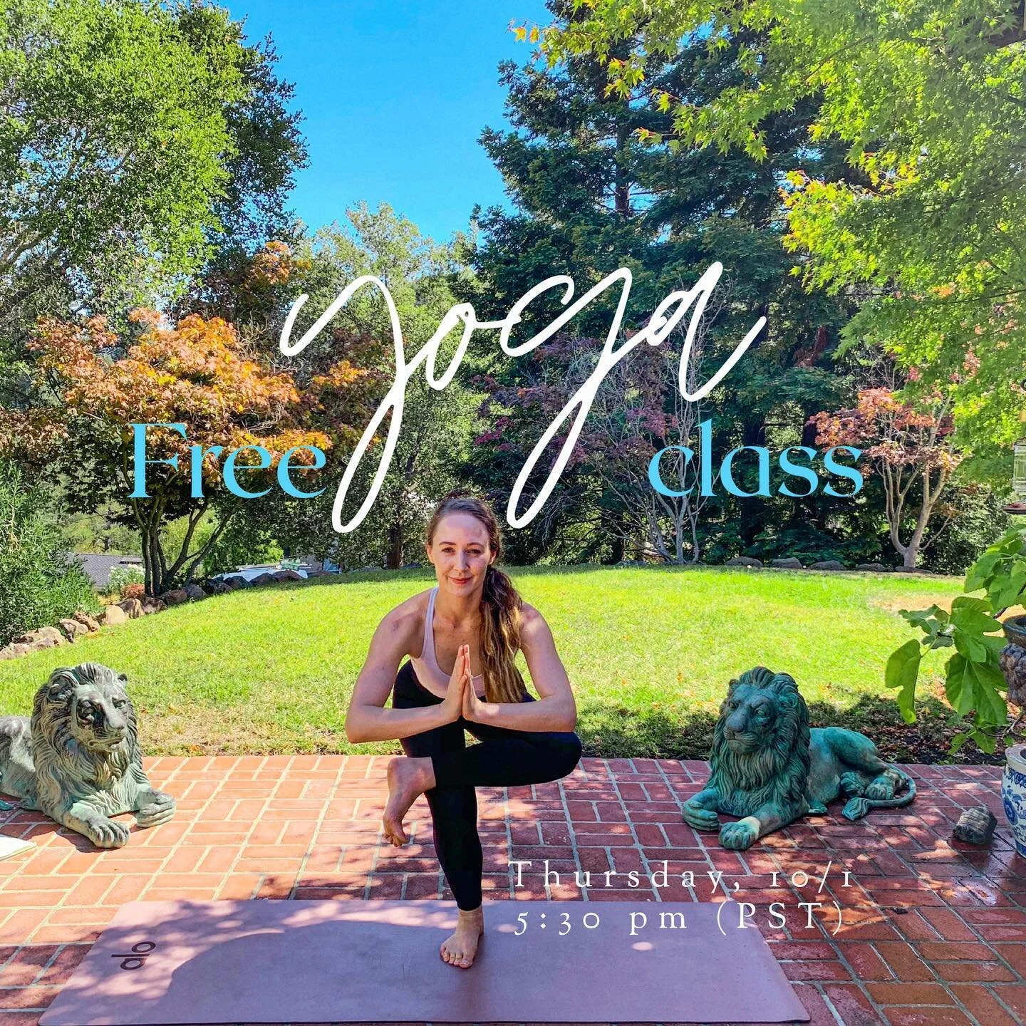 If you&rsquo;ve been coming to my classes you know the drill - if not, welcome! Sign up for a free 45-min vinyasa flow via the link in my bio! A zoom link will be emailed to you. This week we will be fully embracing autumn, finding grounding as we we