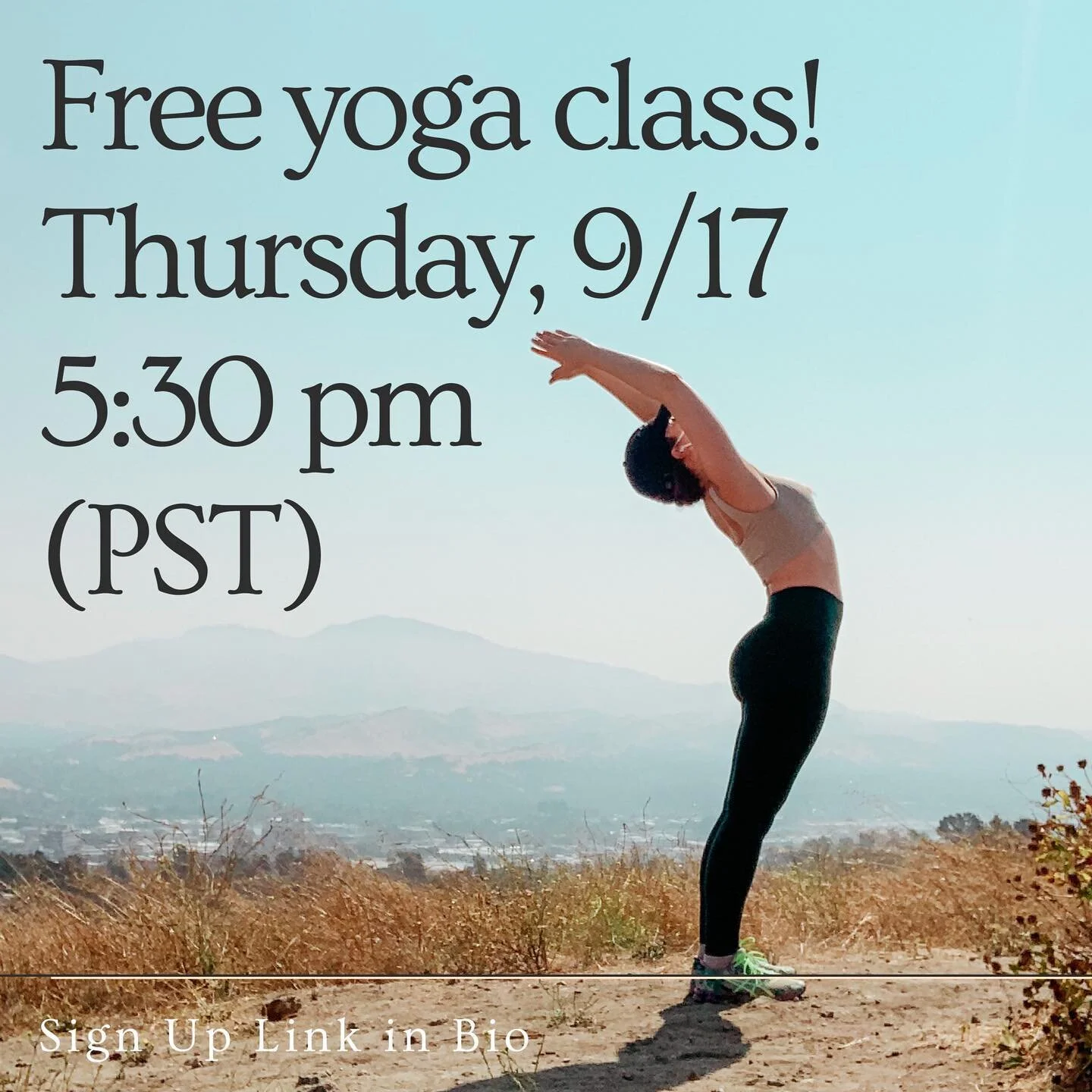 Hi everyone! 🧘🏻&zwj;♀️ Last Thursday&rsquo;s class was SO much fun, and really useful for me to iron out some teaching and technical kinks - thanks again to everyone who could make it! 😍 Hope to see y&rsquo;all this Thursday evening - remember, fr