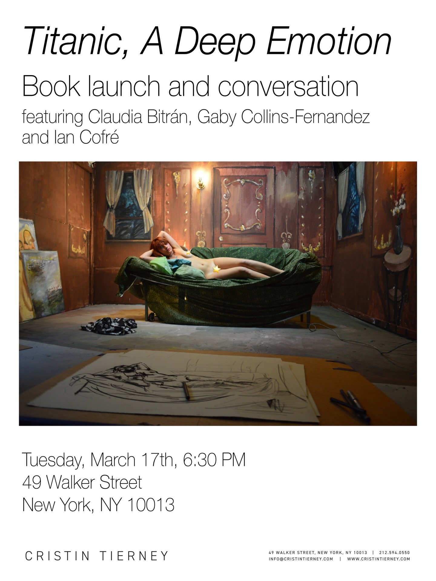 Book launch + talk: Claudia Bitrán, Gaby Collins Fernandez + Ian Cofré