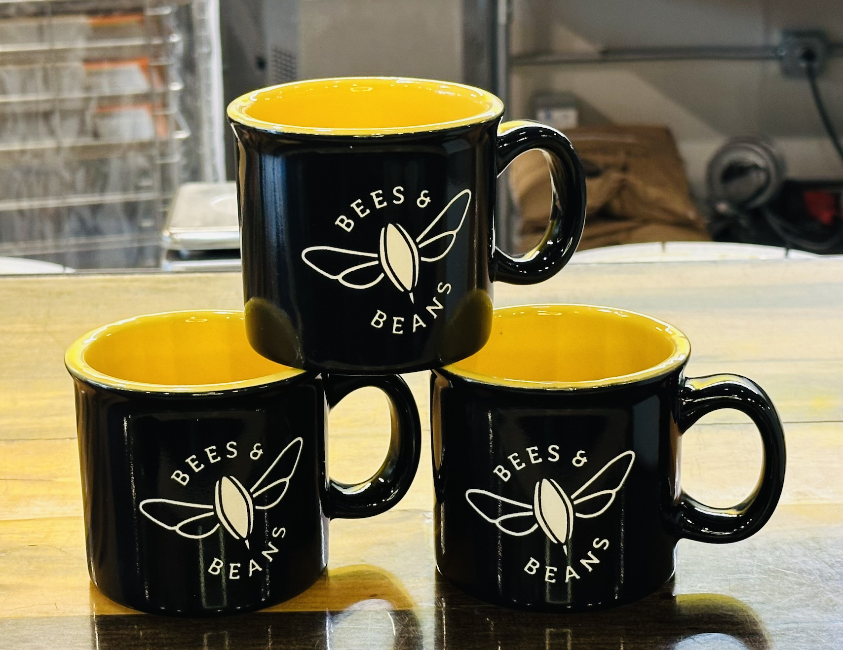 Sandblasted Logo Mug