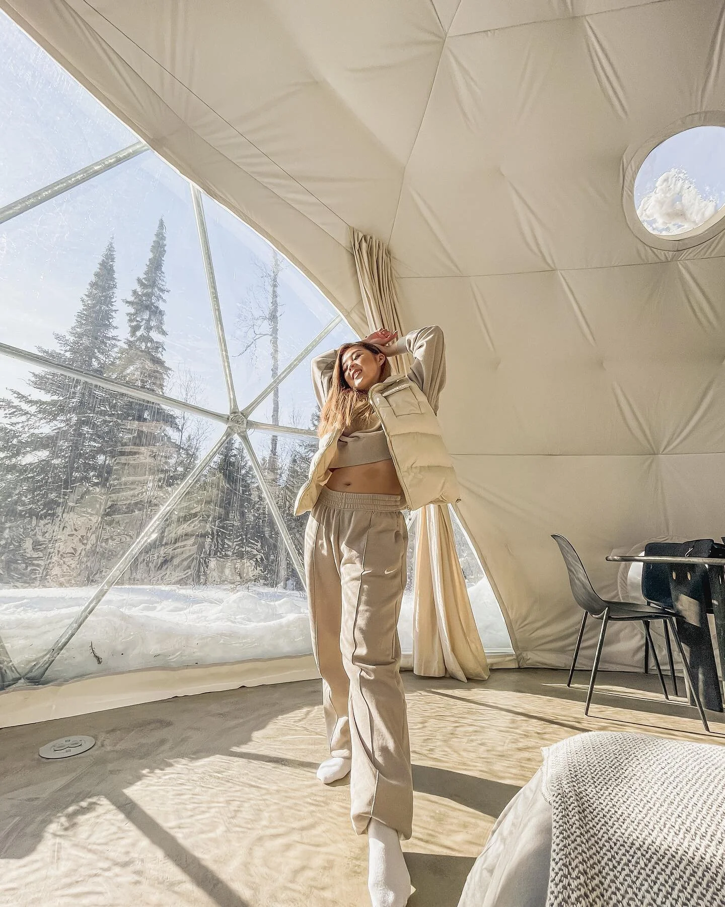 Sis &amp; I are working on crossing off our bucket lists this year, so we booked a last minute trip up north to the domes that we've been dying to visit! And honestly...this was the best trip we've ever had. It was a beautiful mix of adventure and re