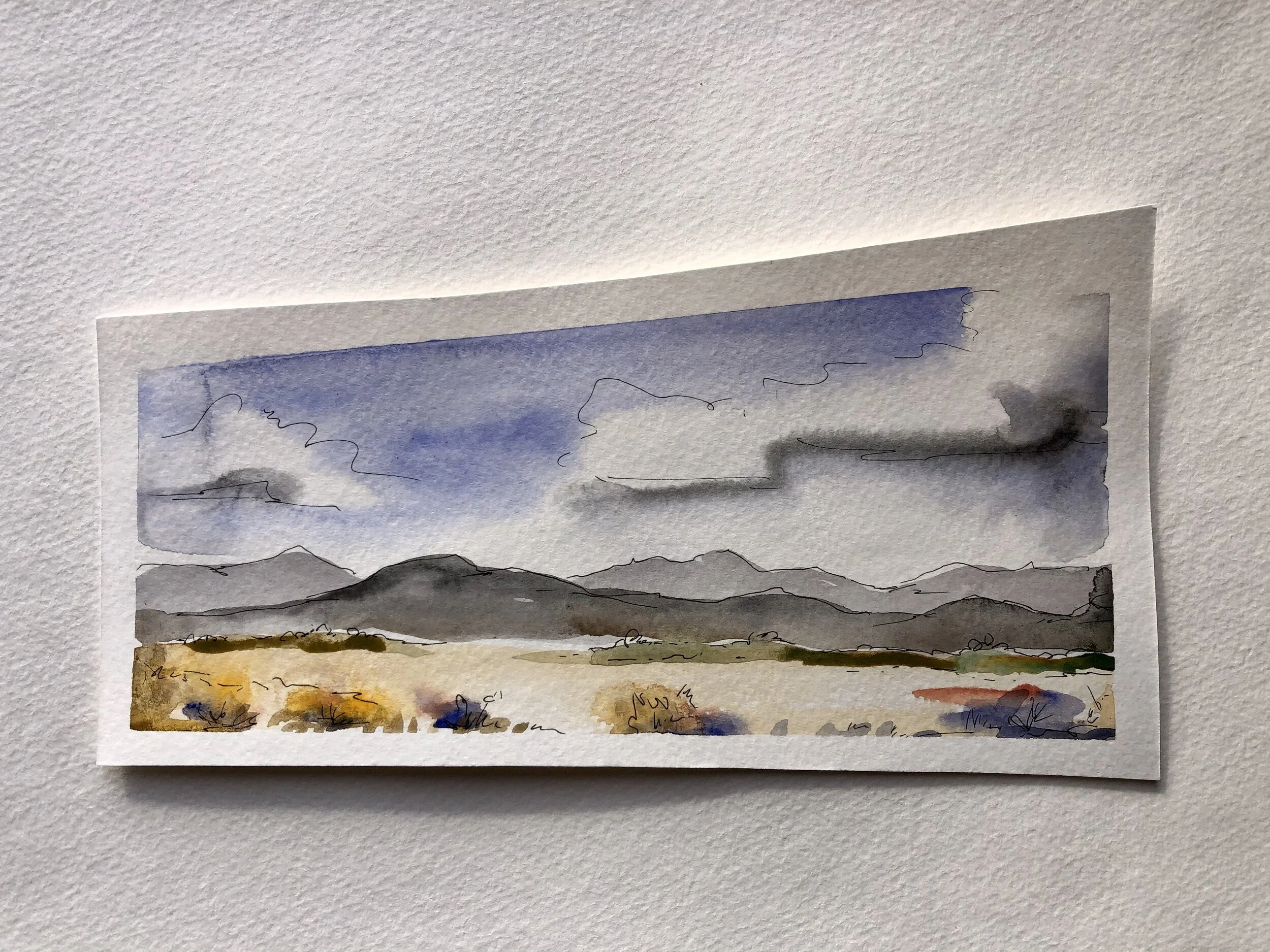 Storms clearing, Joshua Tree BLM Land.