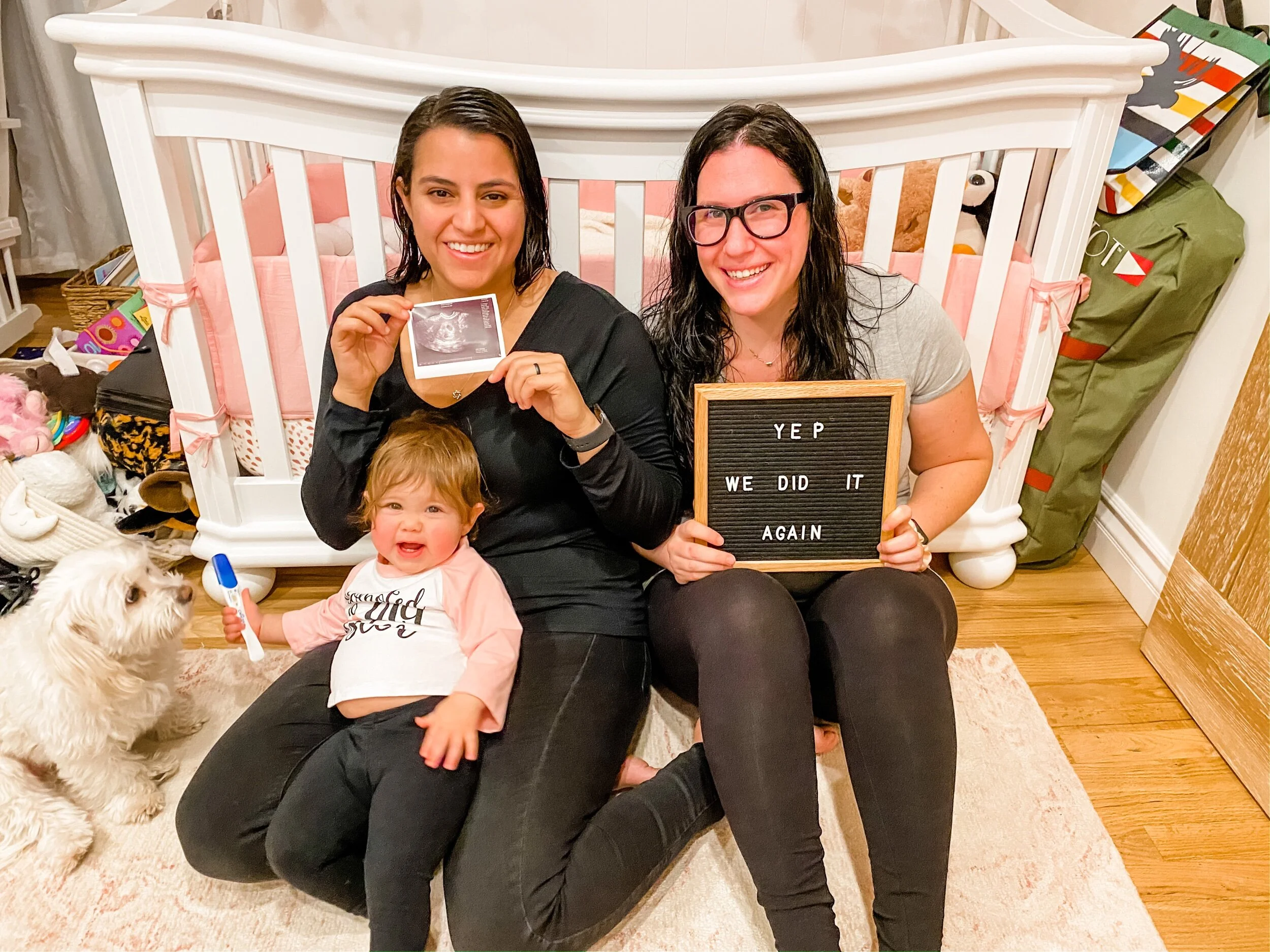 Yep. We Did It Again. Two Babies Under Two.