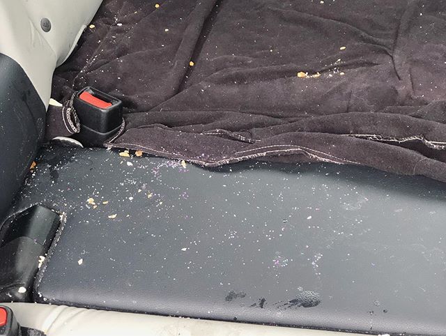 Glitter everywhere? ... We got you! // #glitter #cardetailing #carcleaning #familybusiness #mainebusiness #smallbusiness