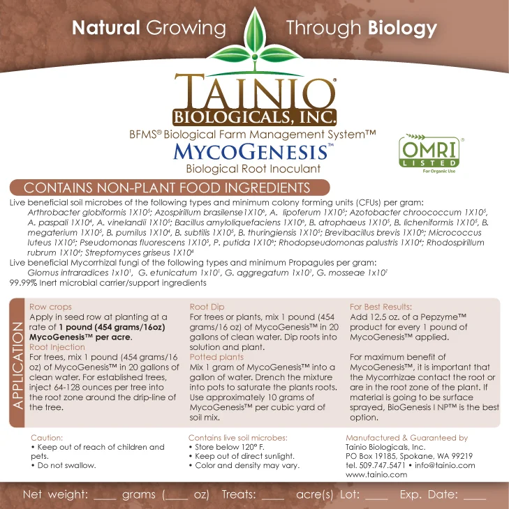 MycoGenesis Inoculant