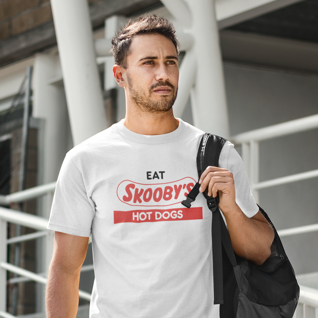 Skooby’s Hot Dogs Unisex T-Shirt