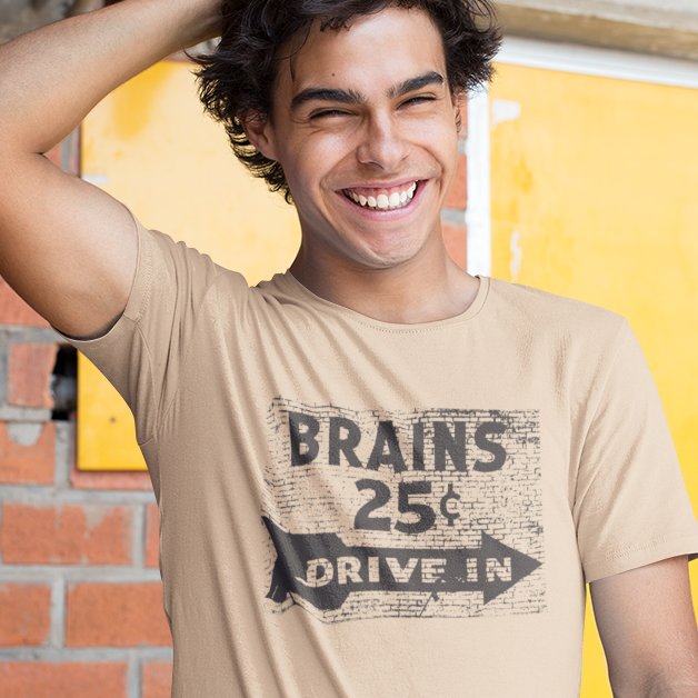 Brains Drive-In Unisex T-Shirt