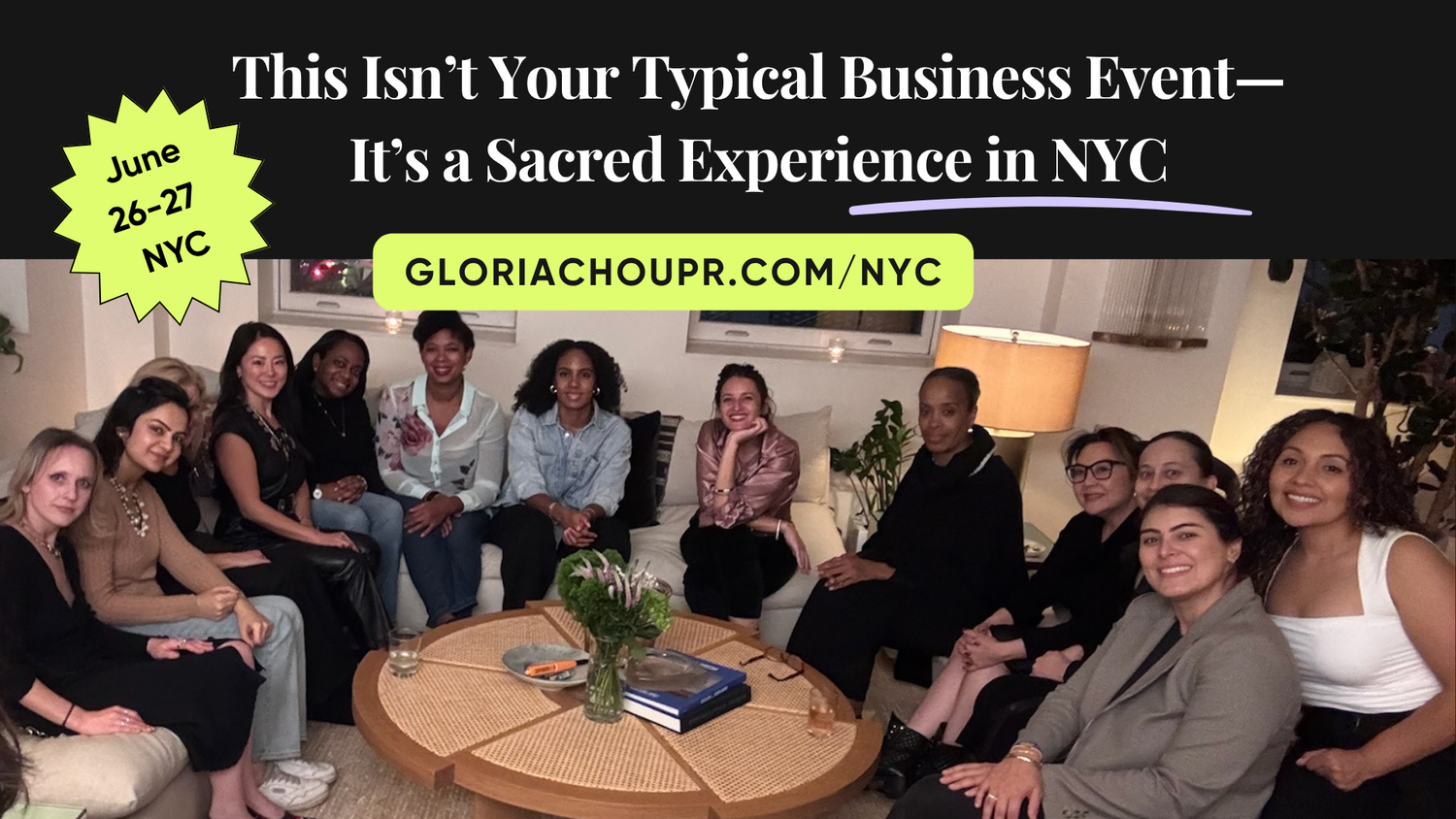 This Isn’t Your Typical Business Event—It’s a Sacred Experience in NYC