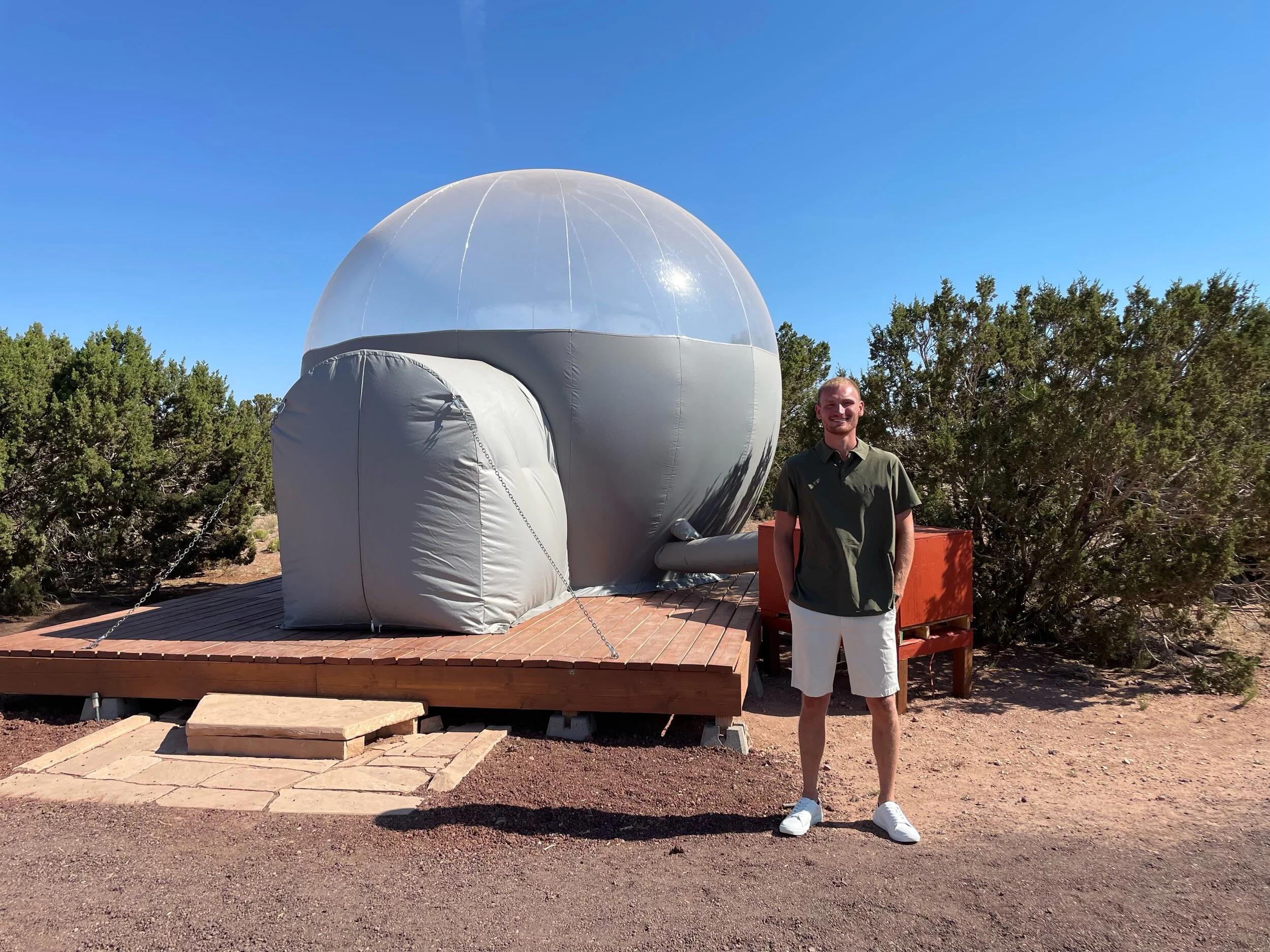How two friends turned their Bubble Huts into a thriving Airbnb