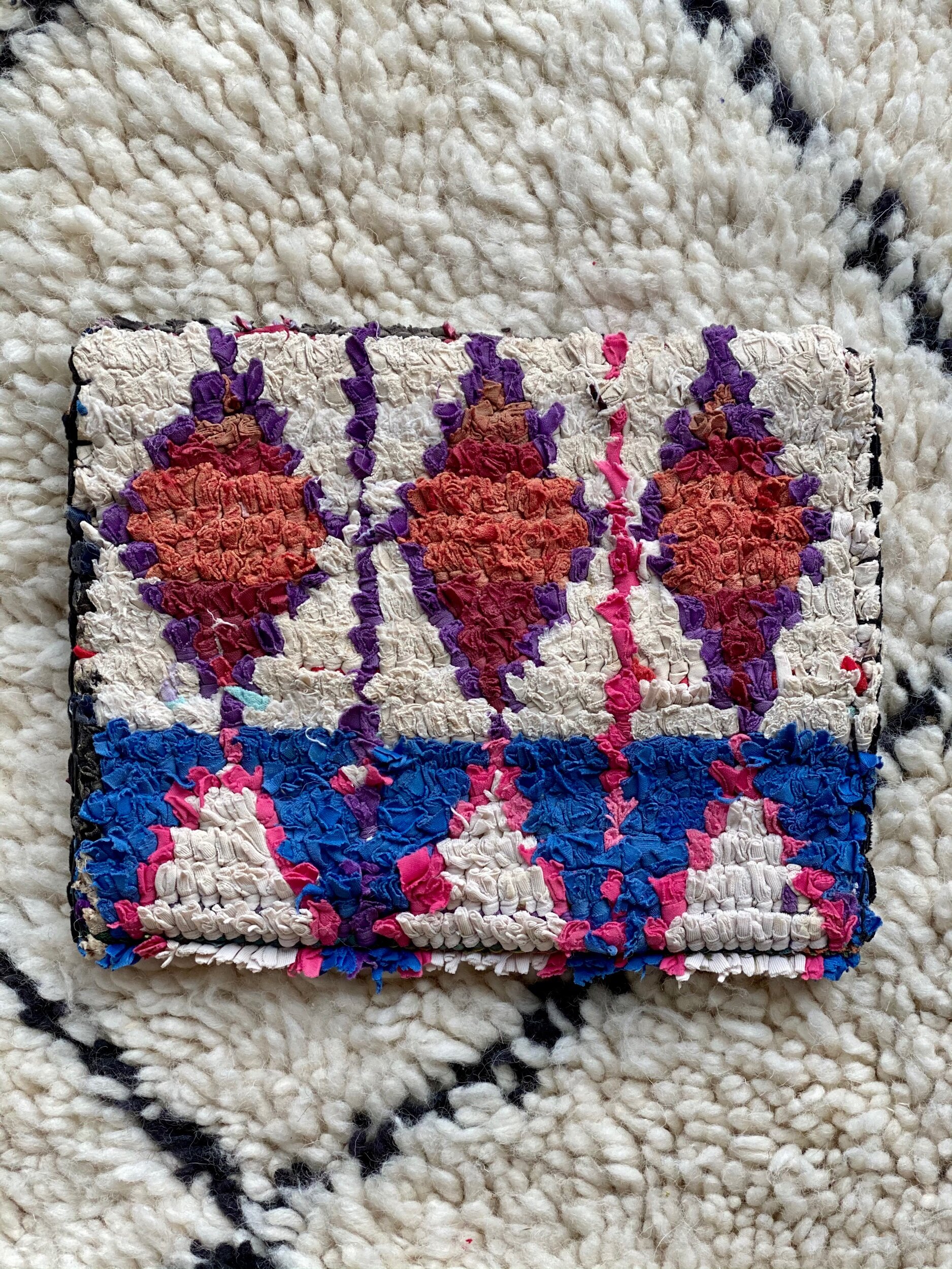 Moroccan Rug Clutch Bag