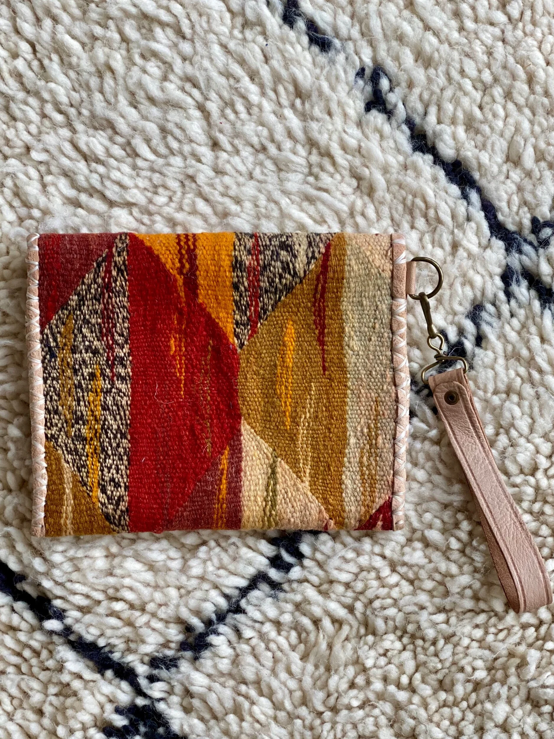 Moroccan Rug Clutch Bag