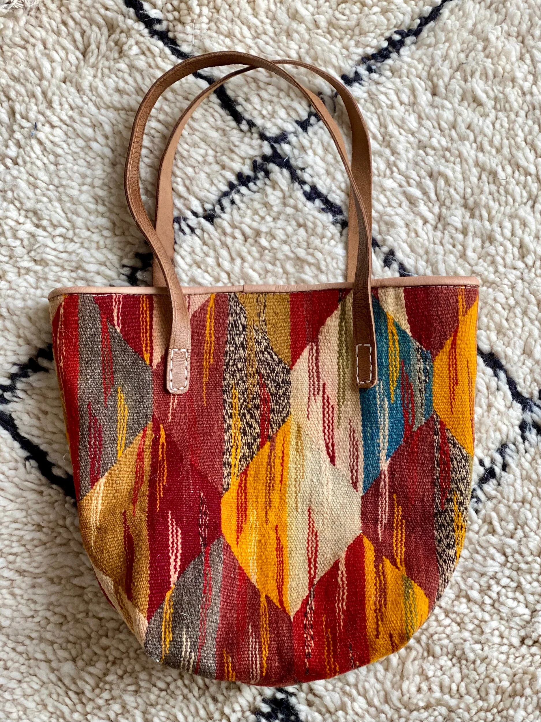 Moroccan Rug Tote Bag