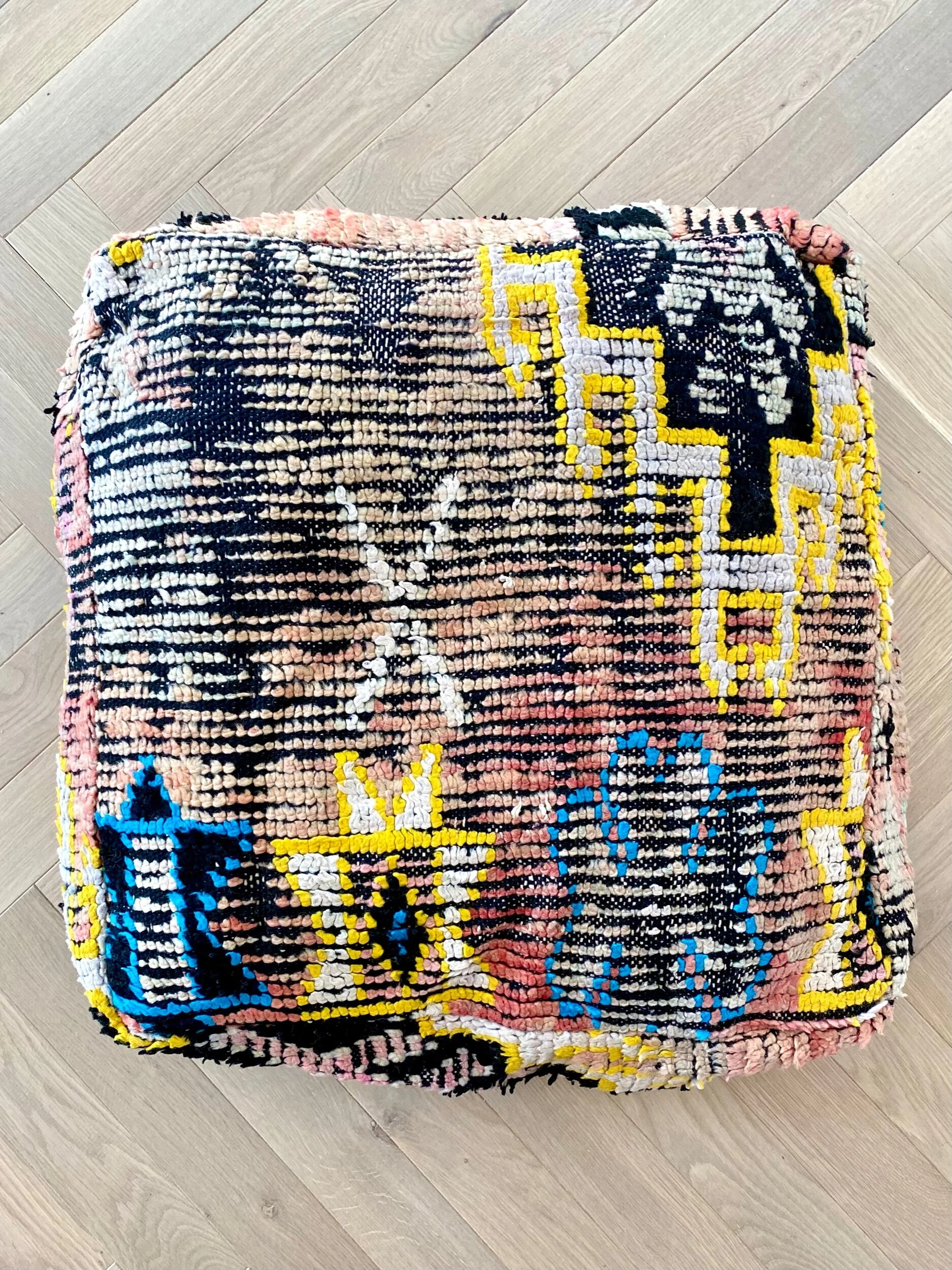 Moroccan pouf