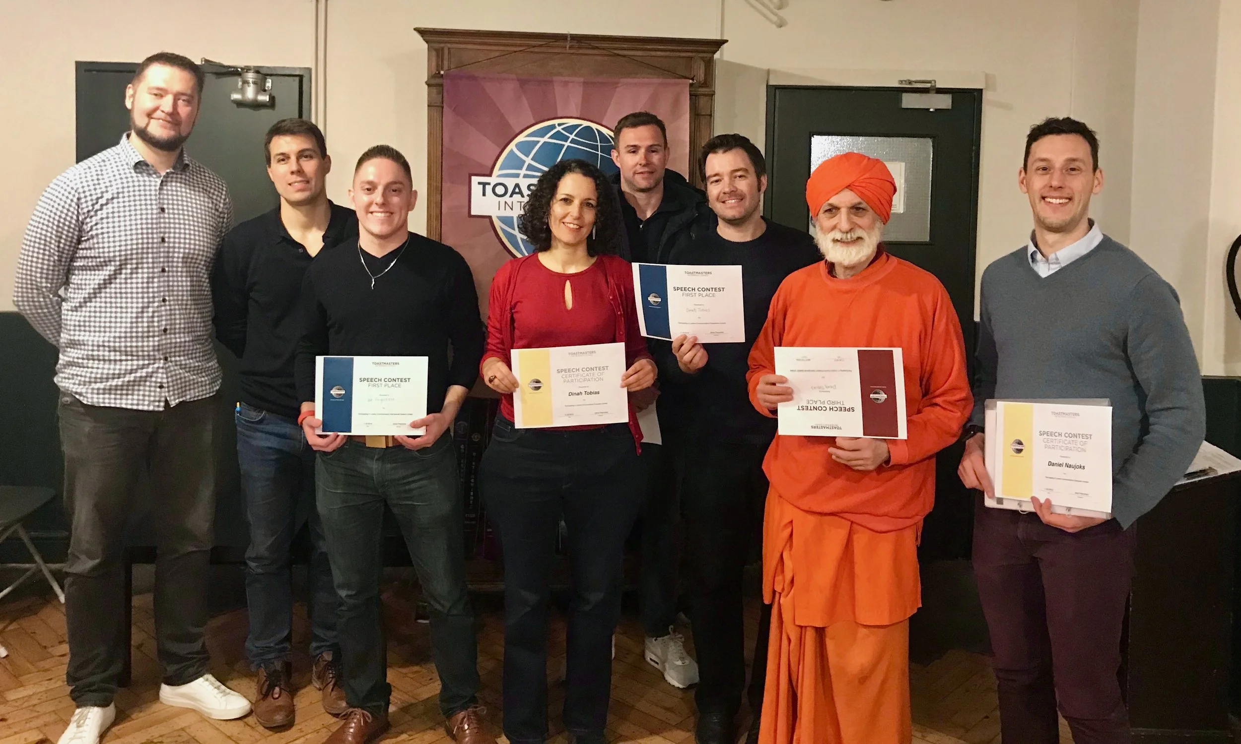 Highlights from London Communicators speech contest
