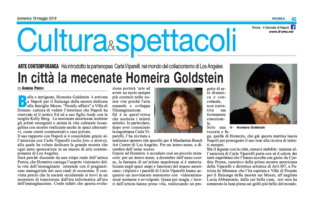 ROMA - The Journal of Naples • Sunday 19-May-2019