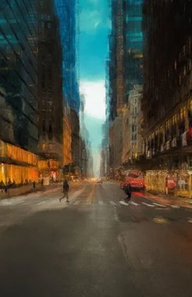 Winter Morning in Midtown Manhattan, 2021