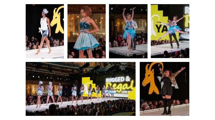 Runway 7 Fashion show with designer, Ya The Label. Sony Theater in NYC.