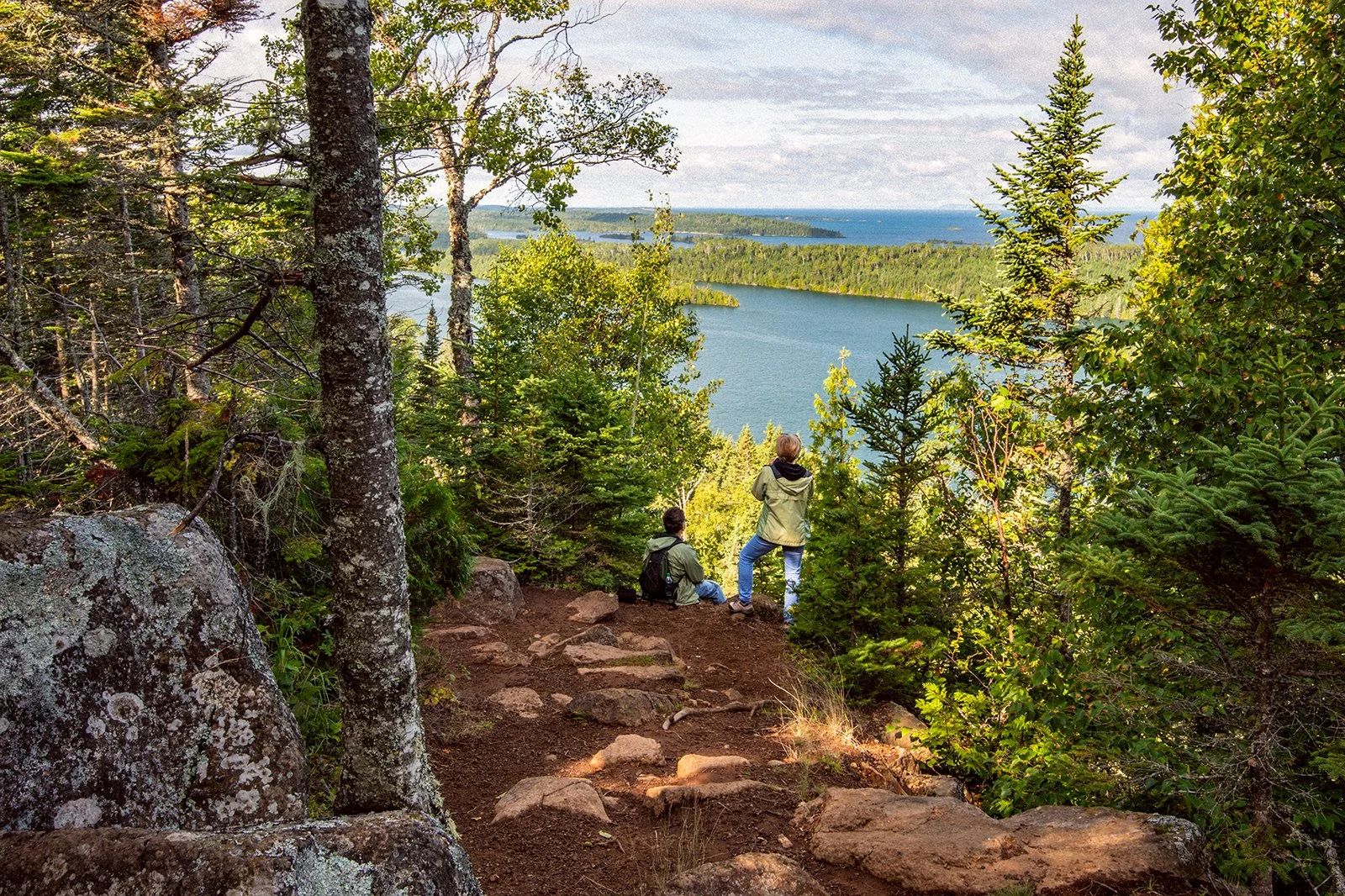 MI17-0978-8808 Lookout Louise on the Greenstone Ridge Trail overlooking Duncan Bay September IRNP by Aubrieta Hope.jpg