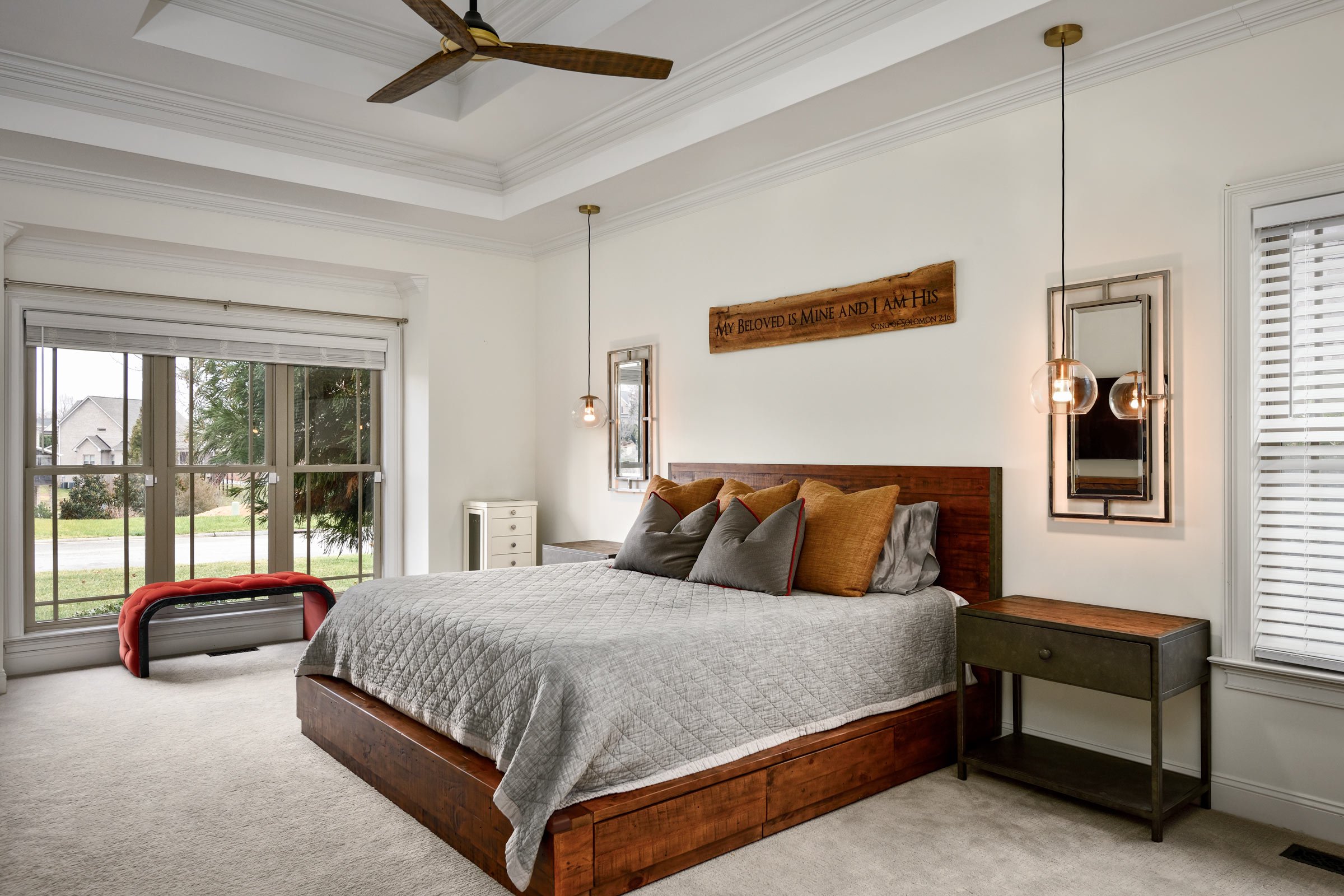 Marco Basile Images Property Photography Bedroom Kernersville