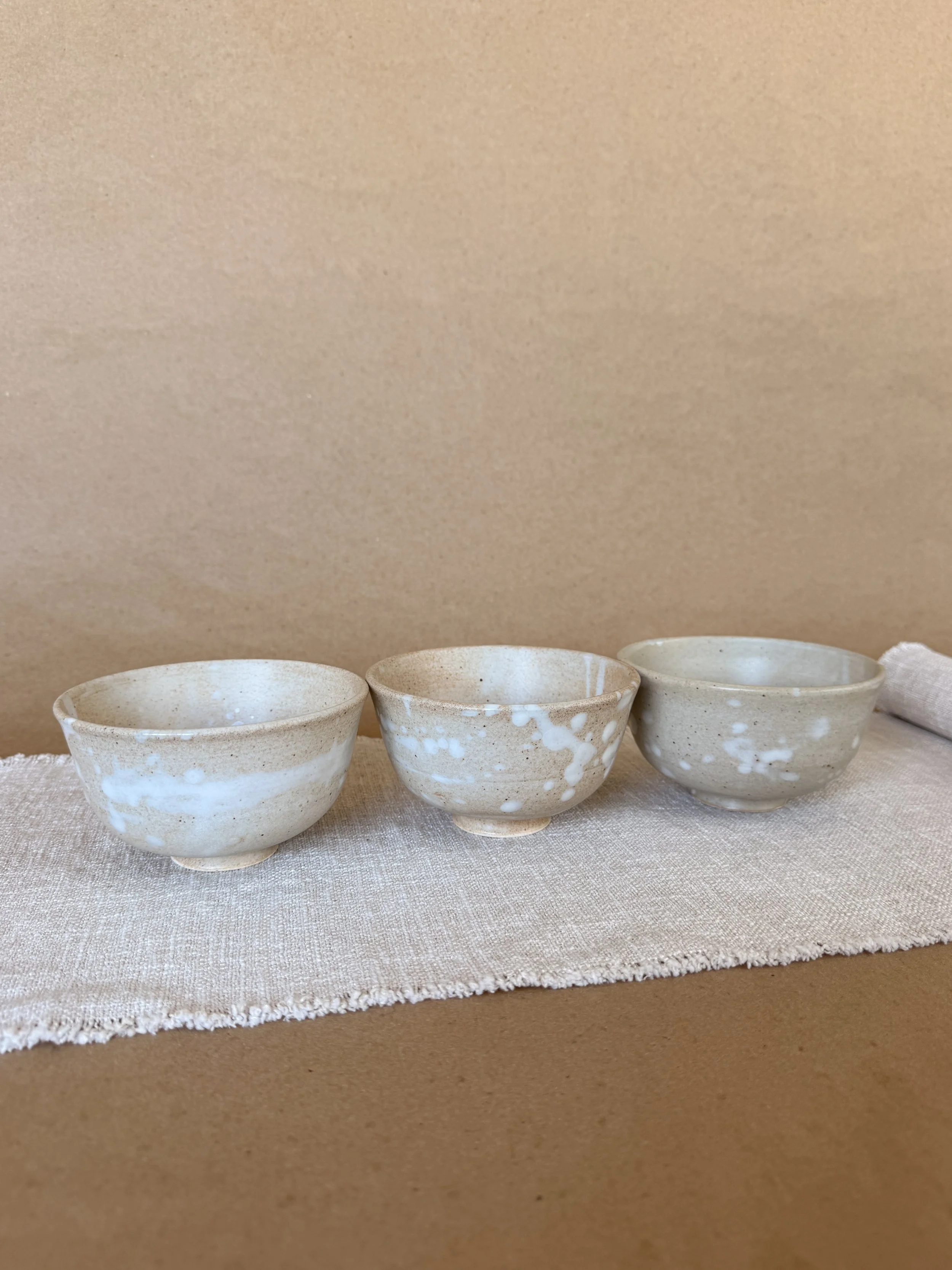 Illuminate Tea Bowl ~ Set of 3