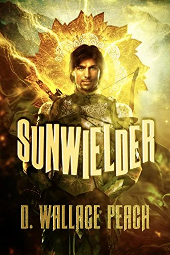 The beautiful cover design for D. Wallace Peach’s Sunwielder