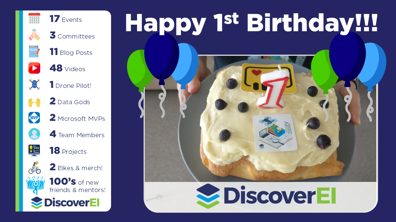 DiscoverEI Turns 1 🎉!!
