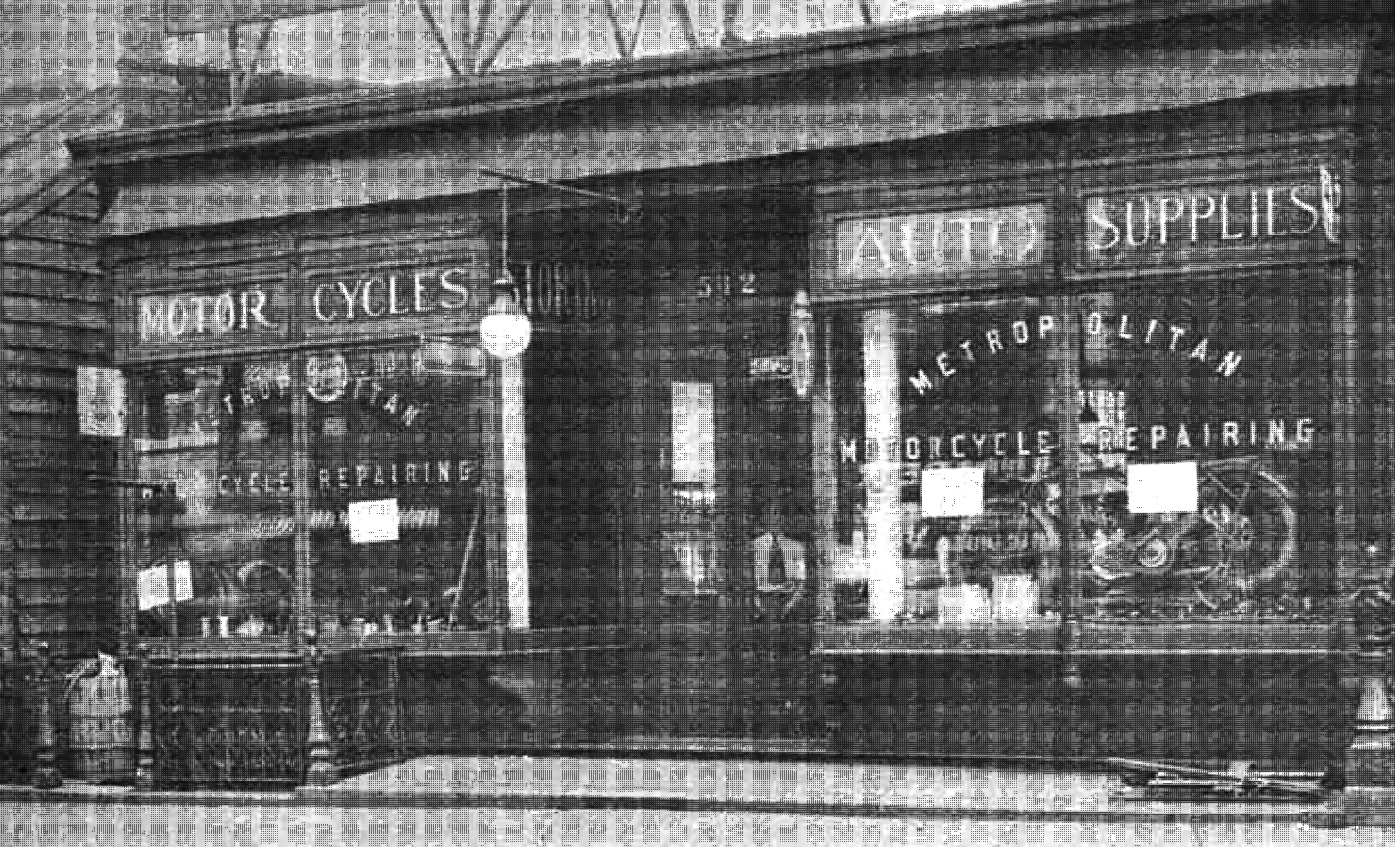 Motorshop where Ruth was found