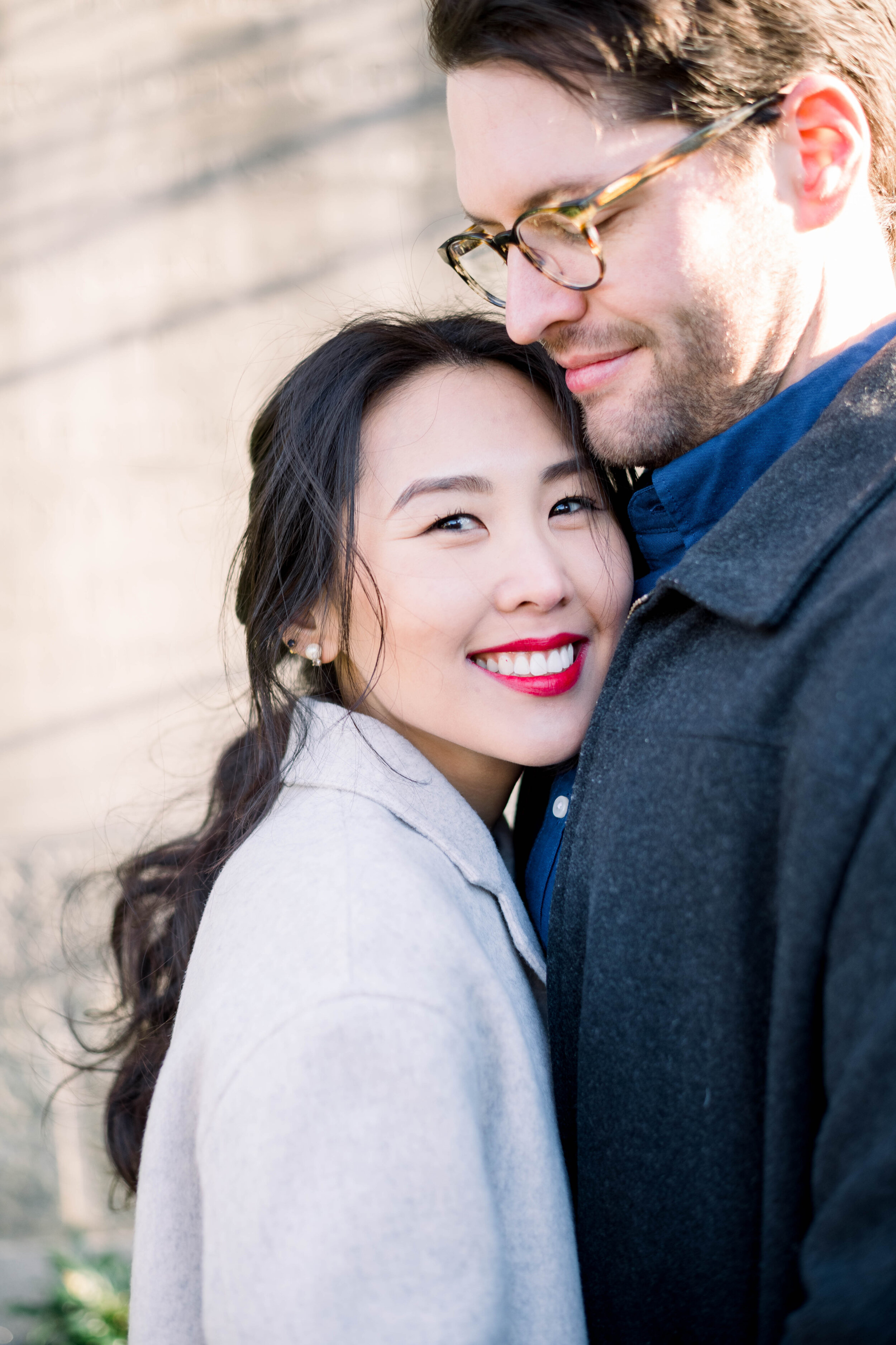 Princeton University Fine Art Engagement Session with Jimmy Choo Shoes by Liz Andolina Photography