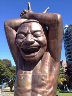 Laughing in Vancouver