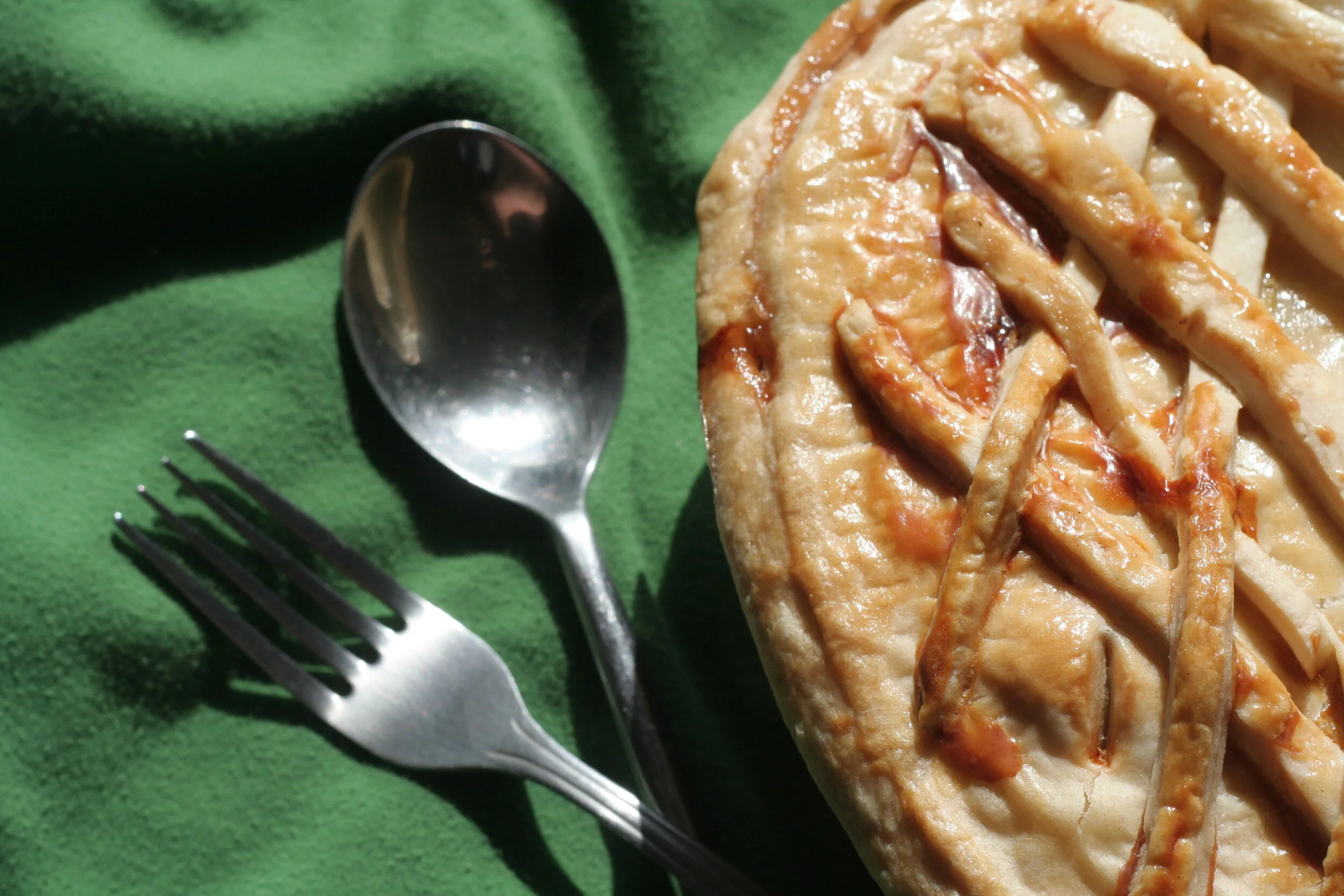 Leek, Cheese and Potato Pie