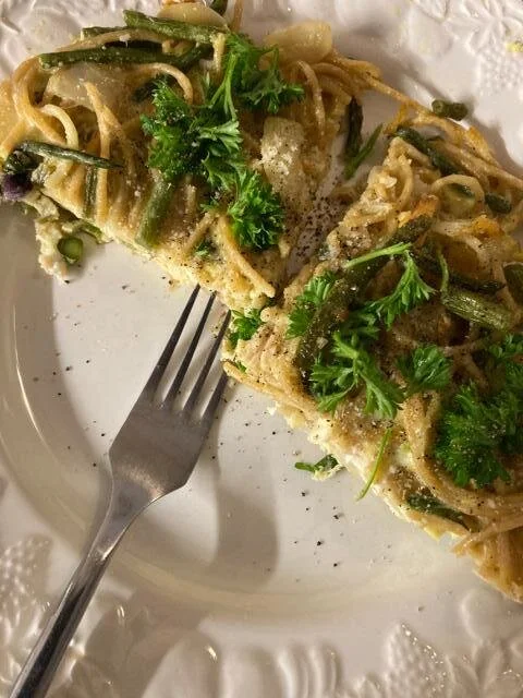 Pesto Frittata