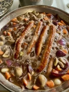 Sausage &amp; Mushroom Stew