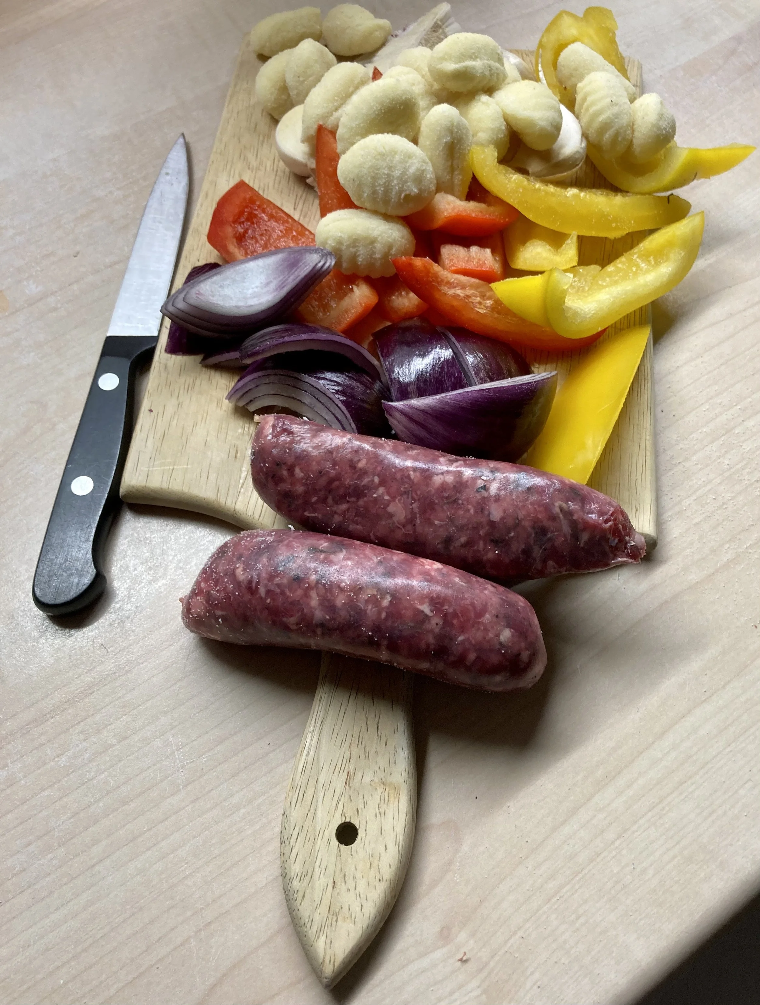 Sausage & Gnocchi Bake