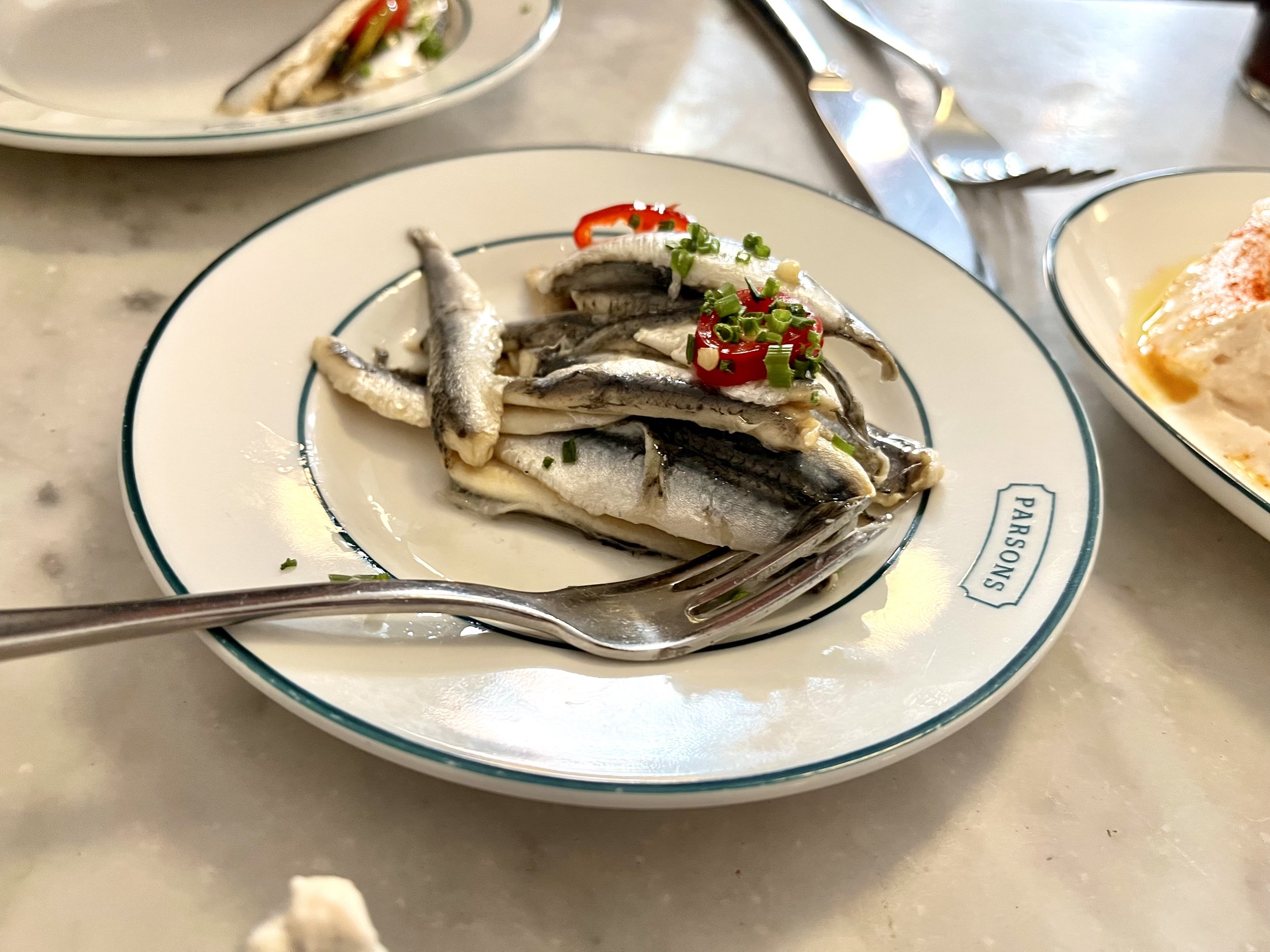 "Plates of food you just can’t forget." ..