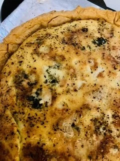 Asparagus &amp; Blue Cheese Tart