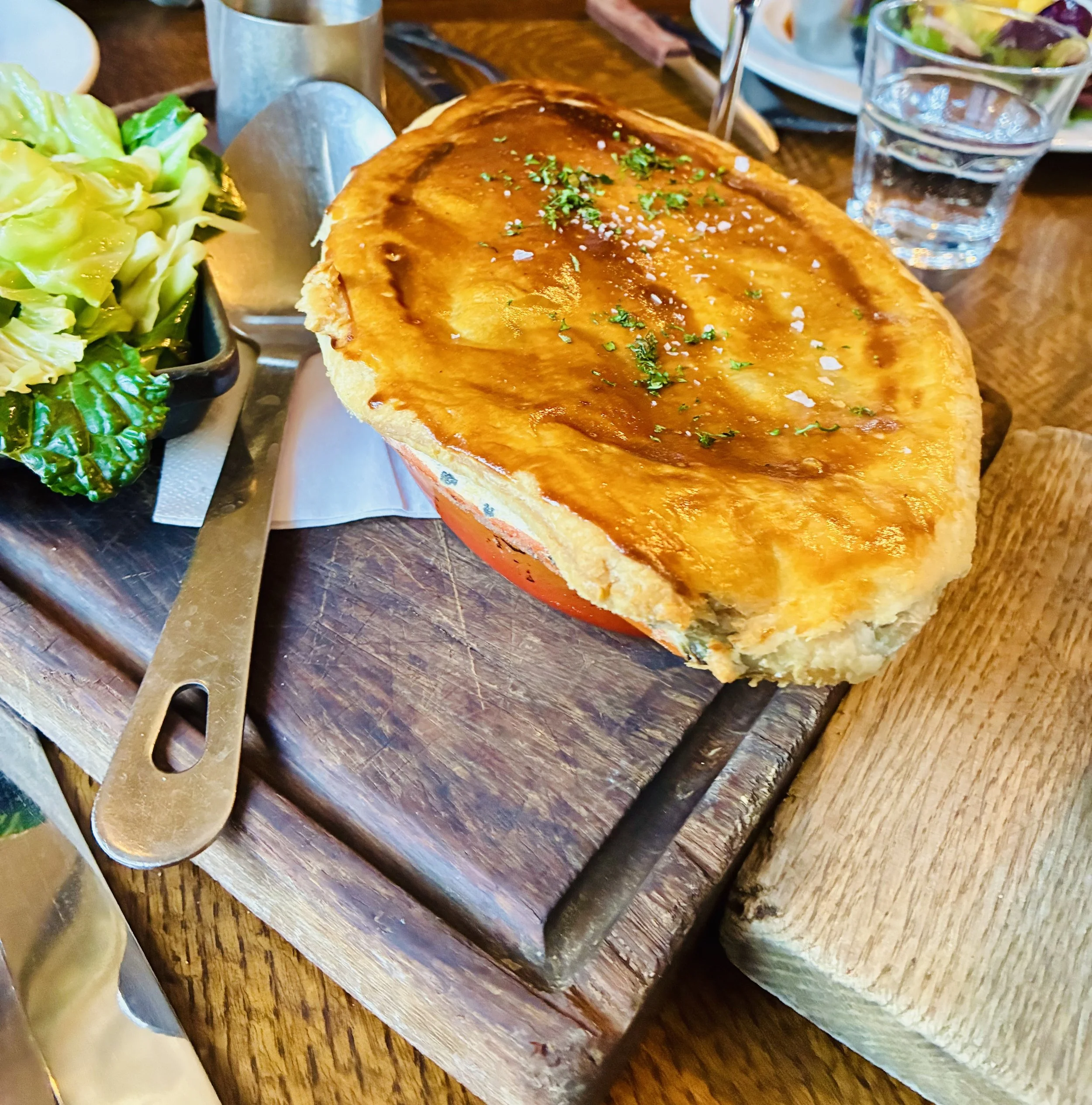 Venison & Chestnut Mushroom Pie