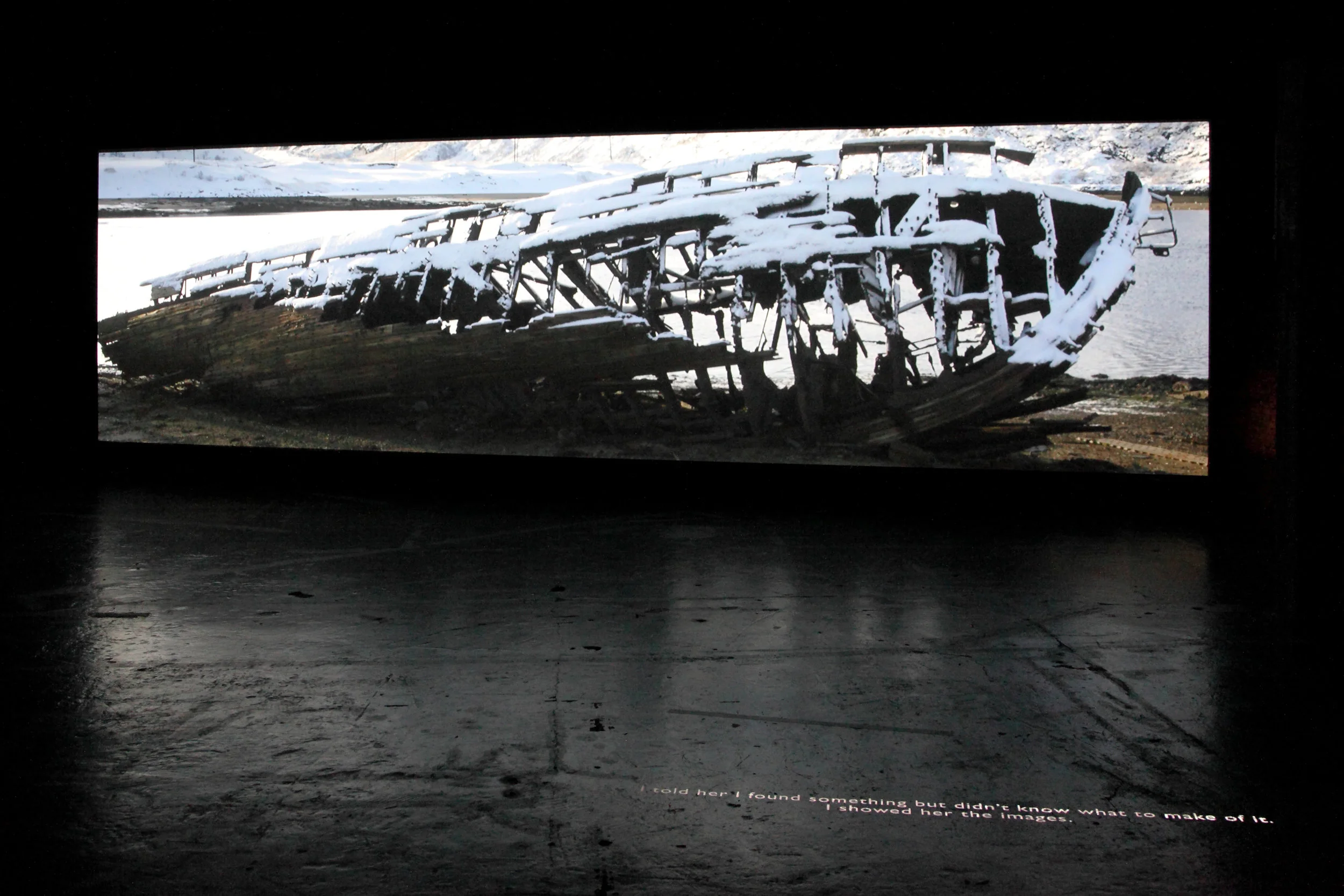 Phantom Sun - installation view “four Directions of Heaven, Argos (Brussels)