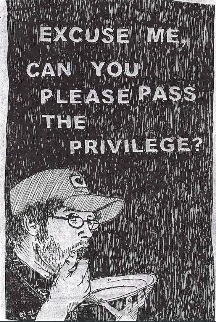 Excuse Me, Can You Please Pass the Privilege?