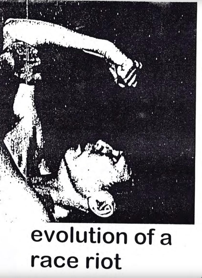 Evolution of a Race Riot #1