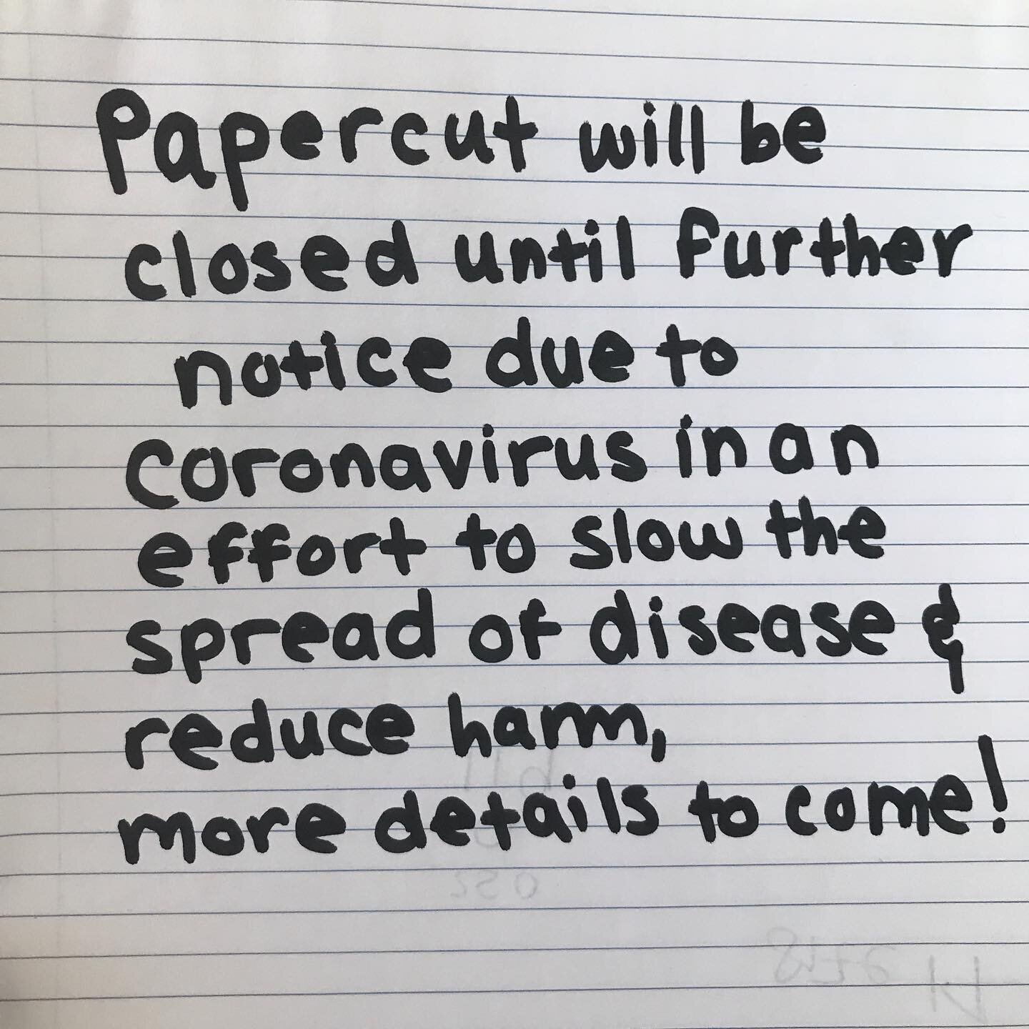 Dear friends of PZL, we are closed until further notice due to Coronavirus. Part of creating a safer space for y&rsquo;all is reducing harm in the ways we know how, in this case social distancing... check back in for more updates as we will be postin