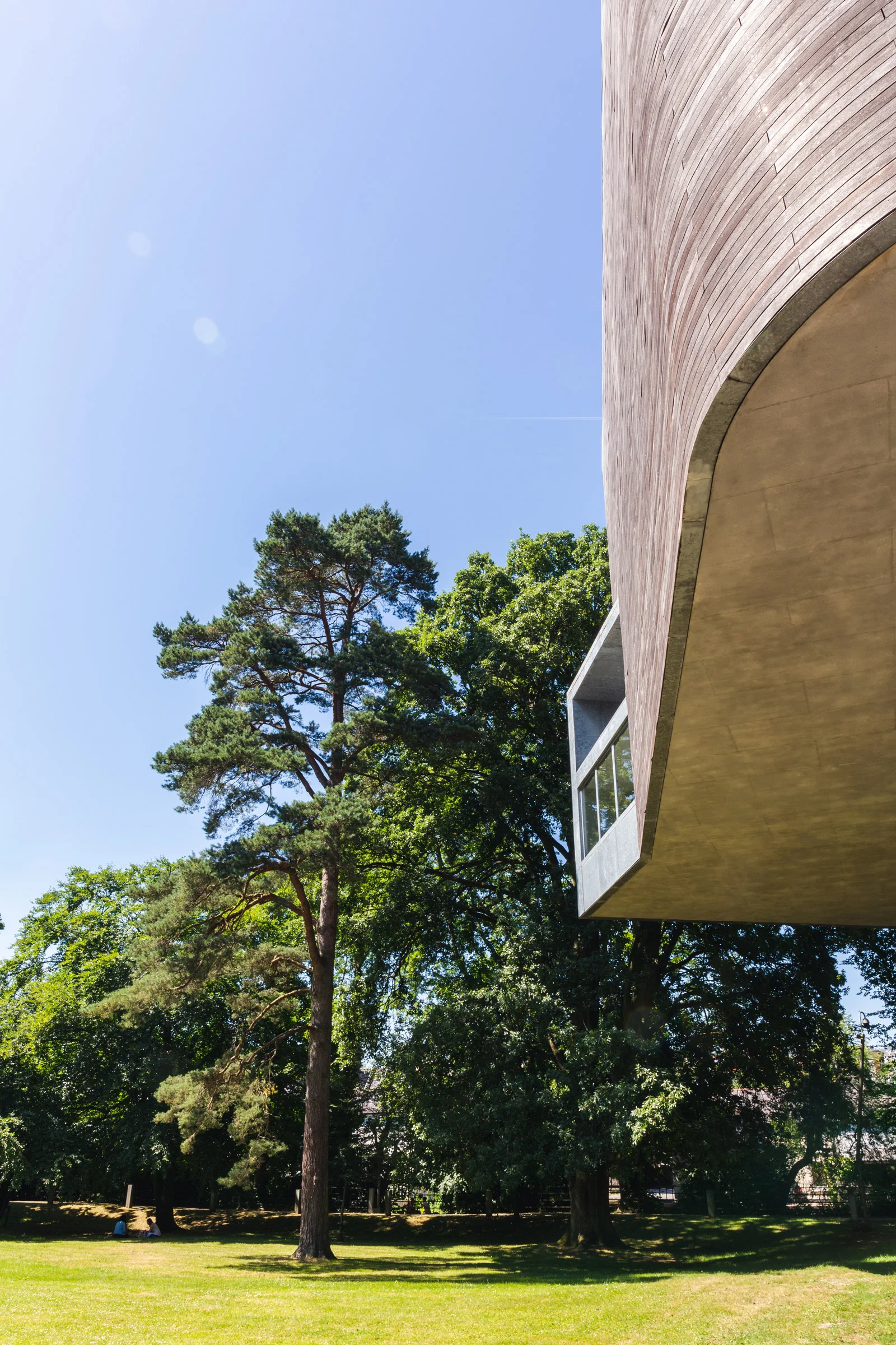 Outside the Glucksman at UCC