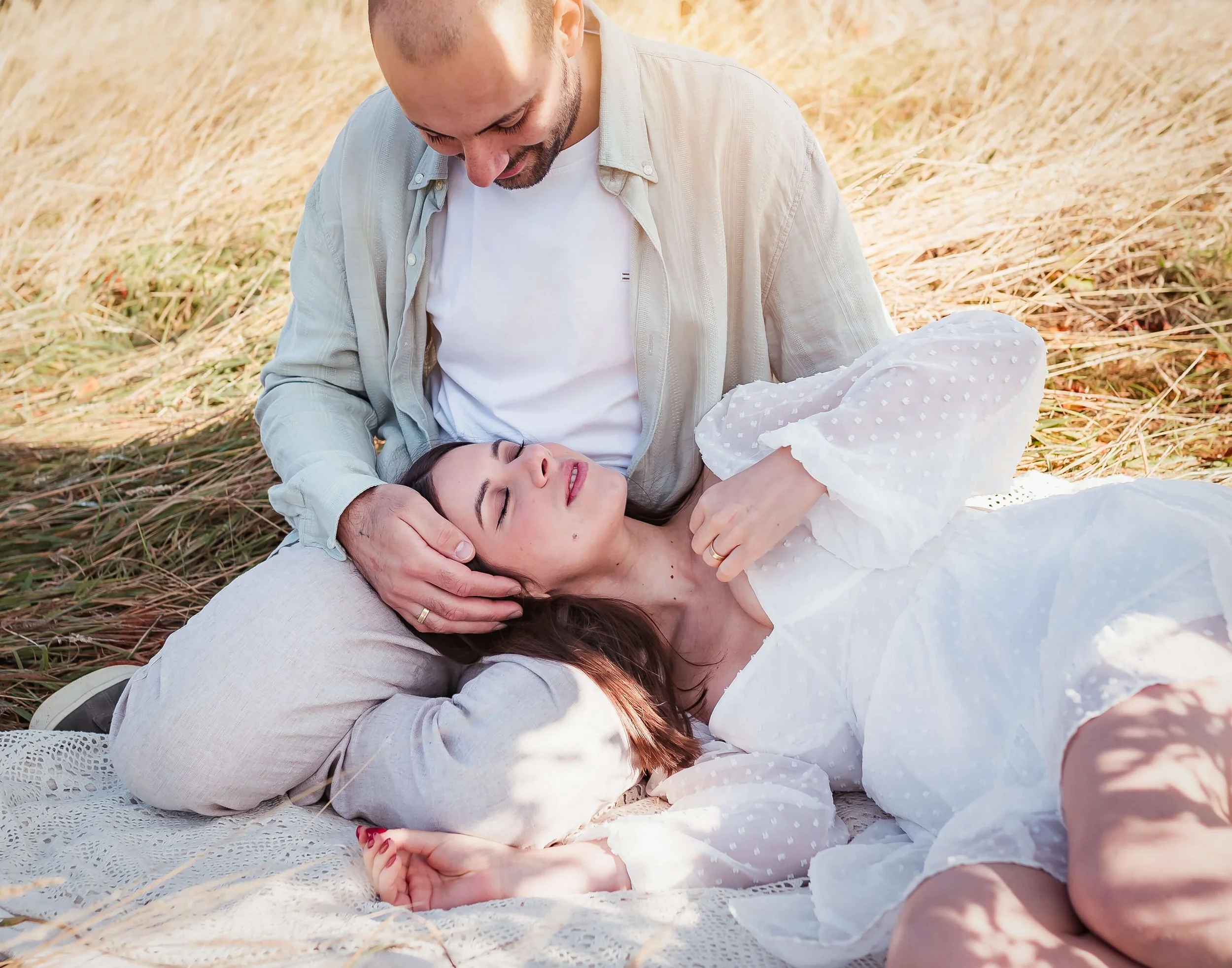 couple newly engaged