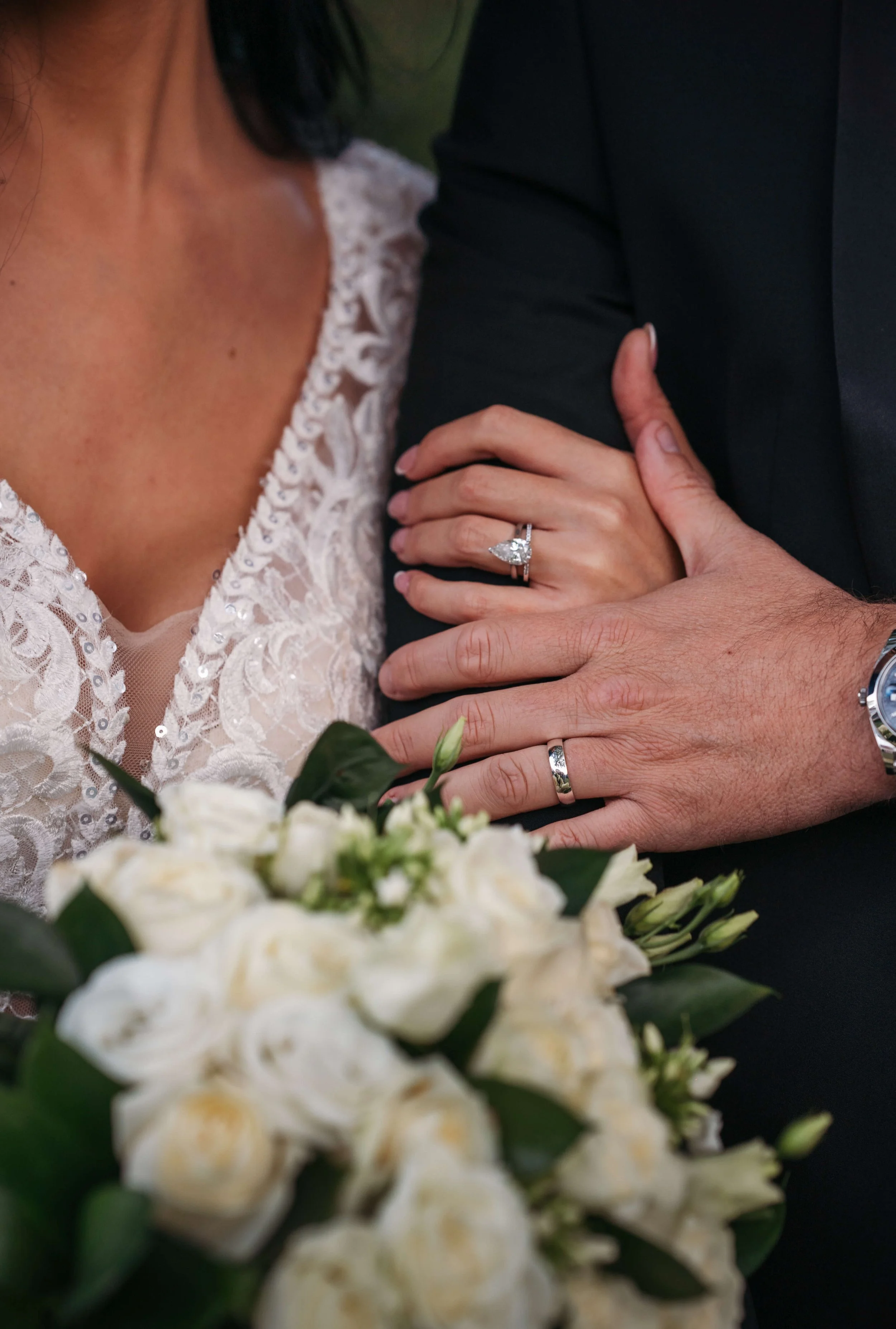 bride and groom ring photography, Essex wedding photographer