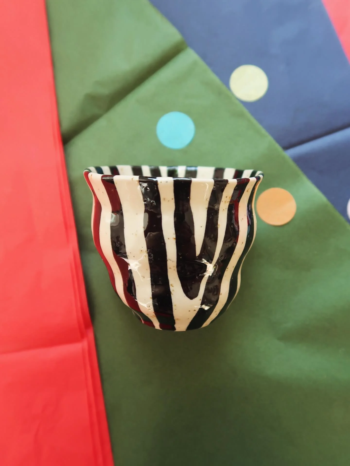 Die letzte Zebra Mug 🦓
Zu finden in meinem Onlineshop 🩷

#ceramiccup #potteryart #keramikliebe